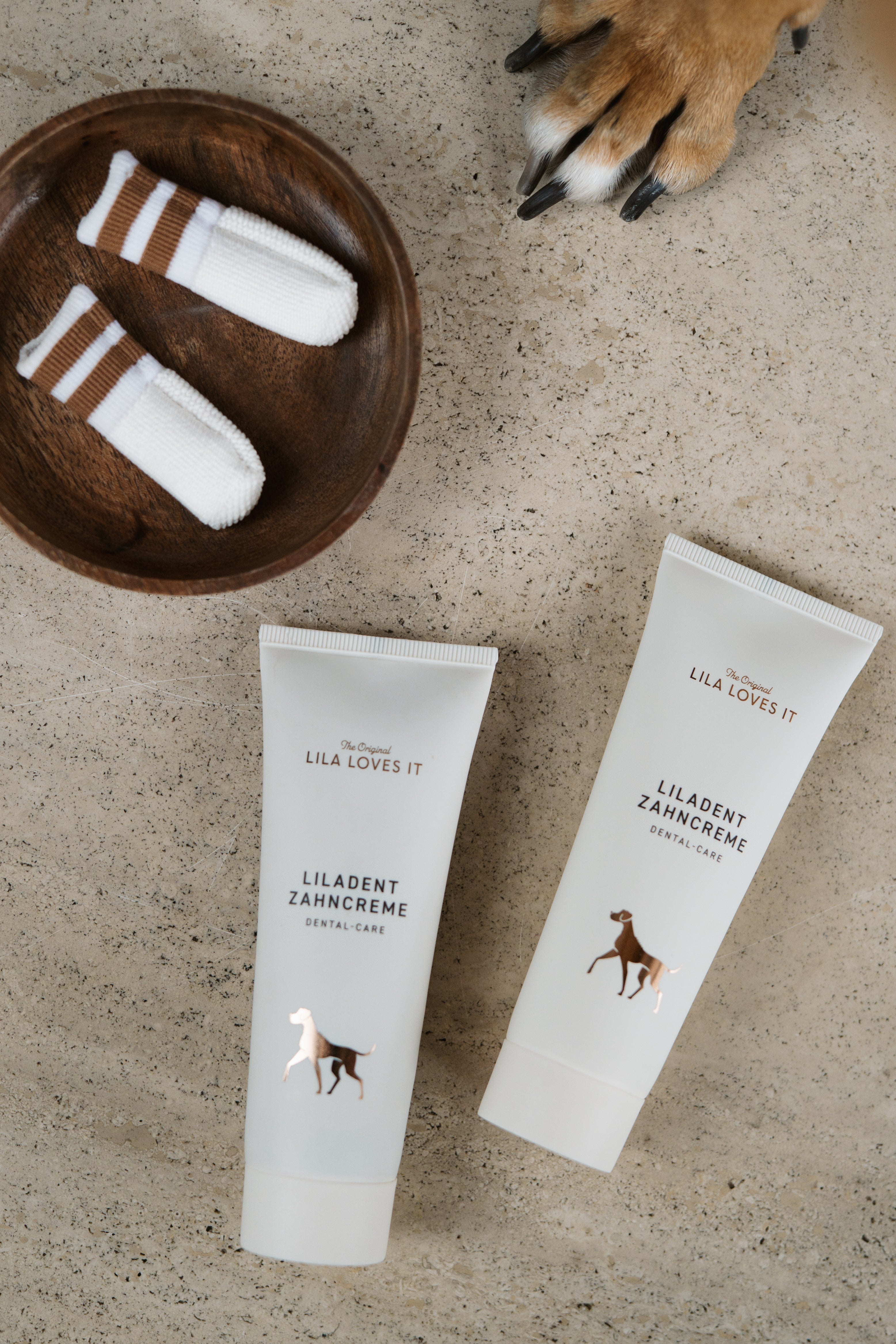 LILA LOVES IT LILADENT Zahncreme Zahncreme für Hunde Zahnpflege Hund