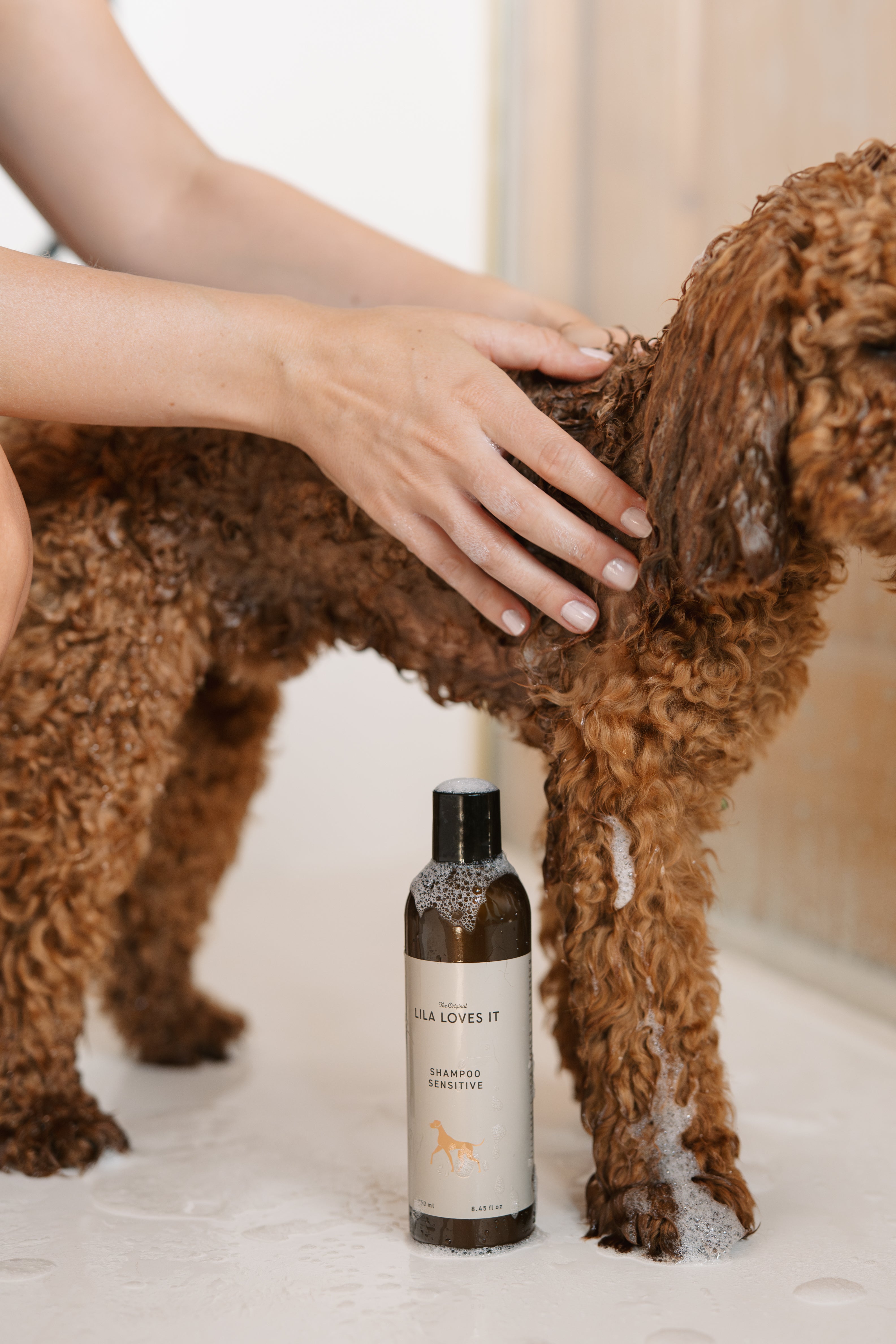 LILA LOVES IT Shampoo Sensitive Shampoo Sensitive für Hunde Shampoo für Hunde natürlich
