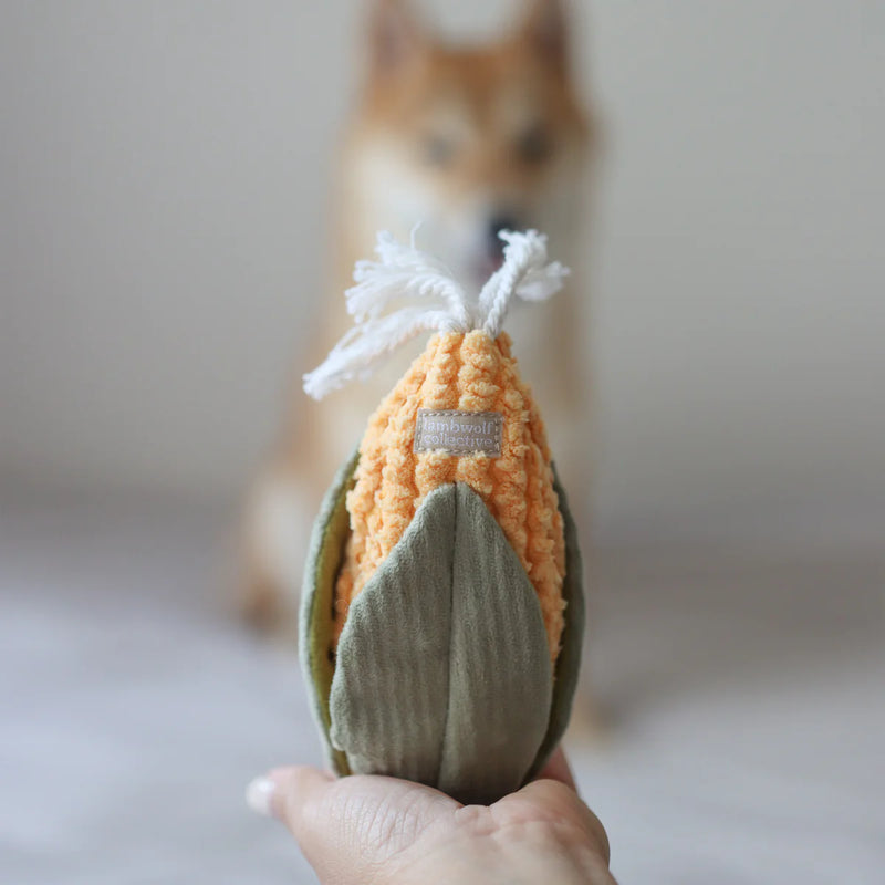 Lambwolf Corn Schnueffelspielzeug in Mais Form