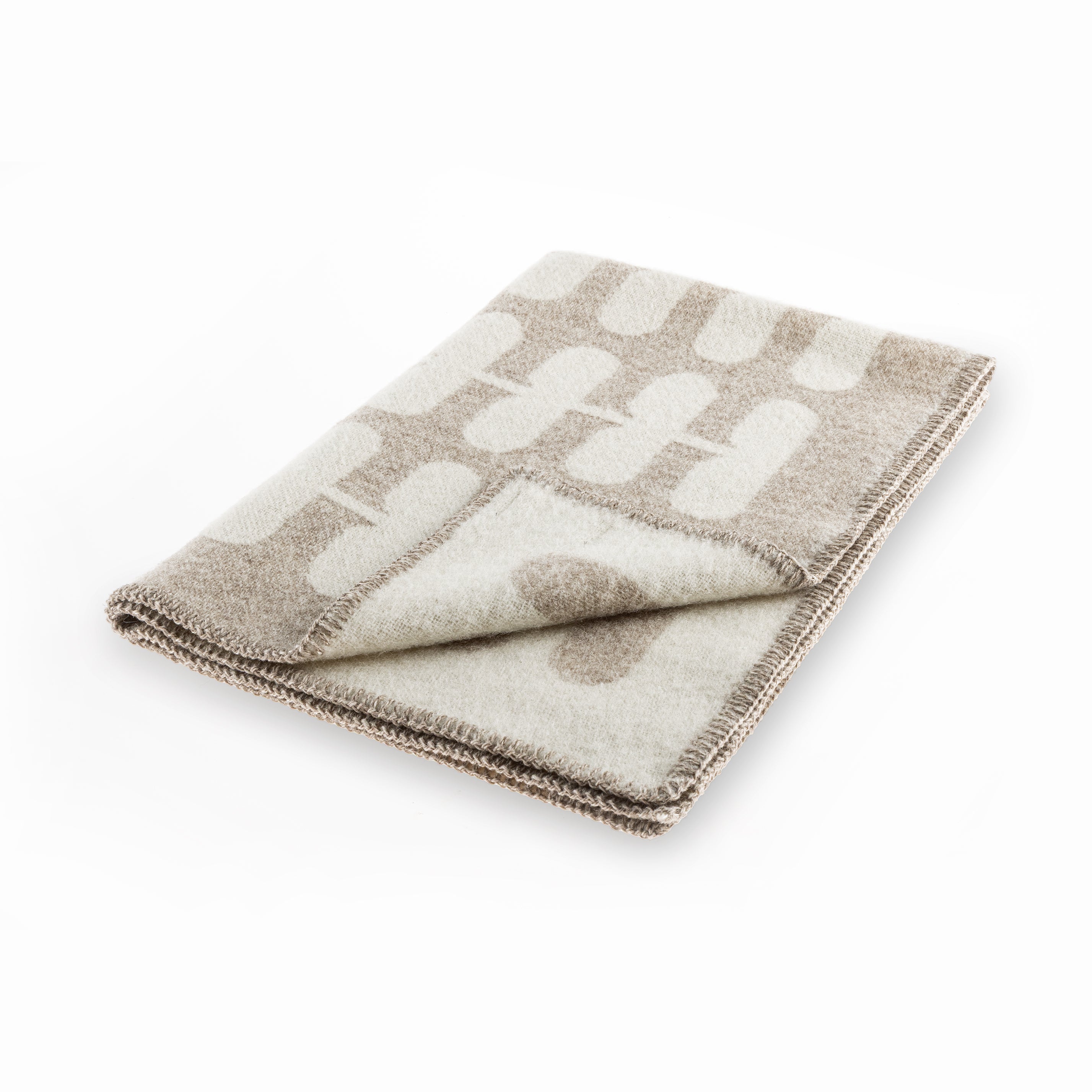 MiaCara Flora Hundedecke Cappuccino - Natur