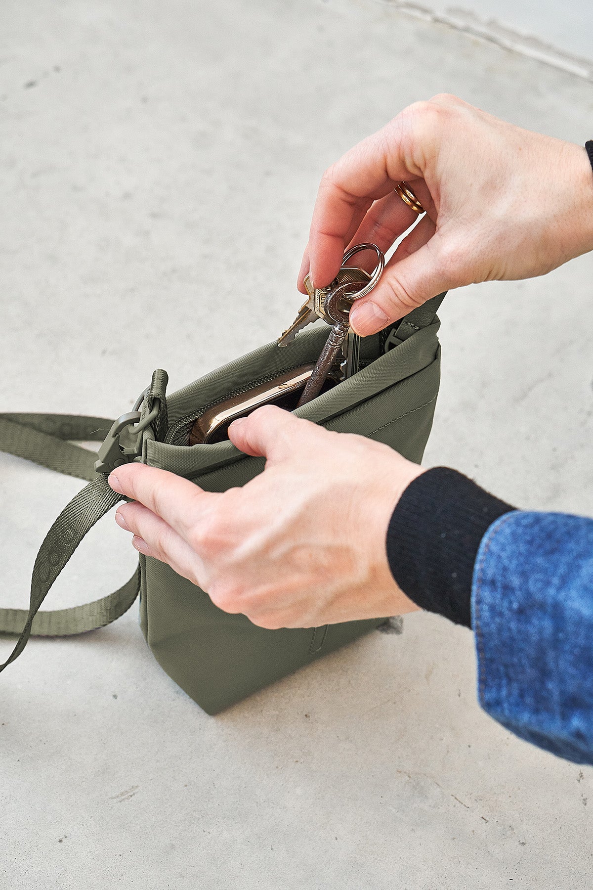 MiaCara Gusto 2.0 Leckerlibeutel Grolive Hundeleckerlibeutel Crossbodybag Gassigehen