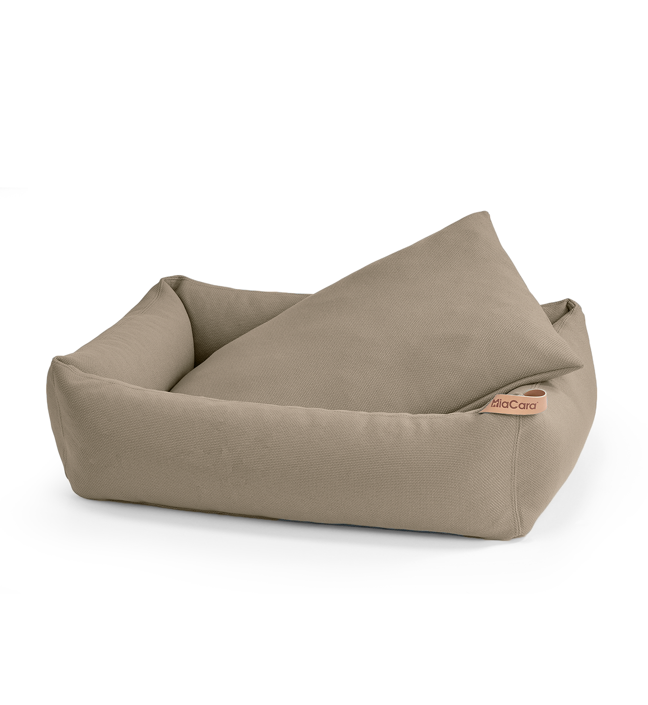 MiaCara Sonno Hundebett Cappuccino Hundebett mit Rand