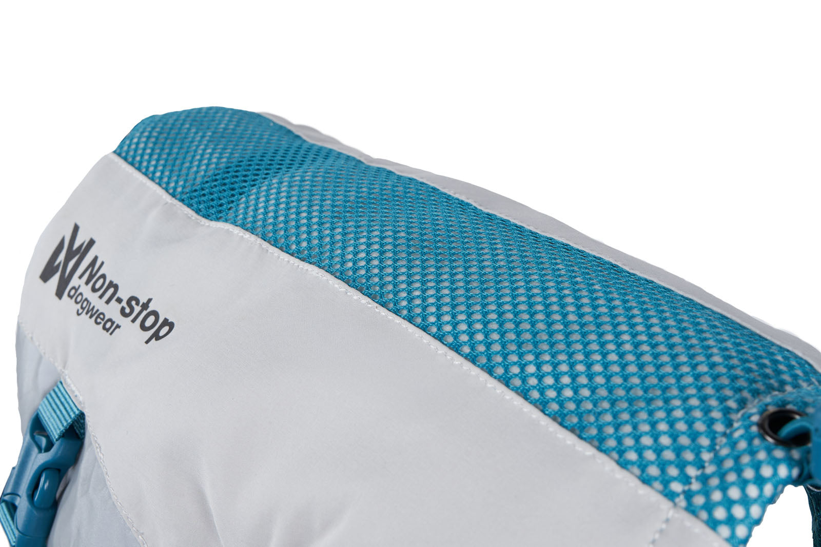 Non-stop dogwear® Cooling Vest Light Gray / Teal Kühlweste für Hunde