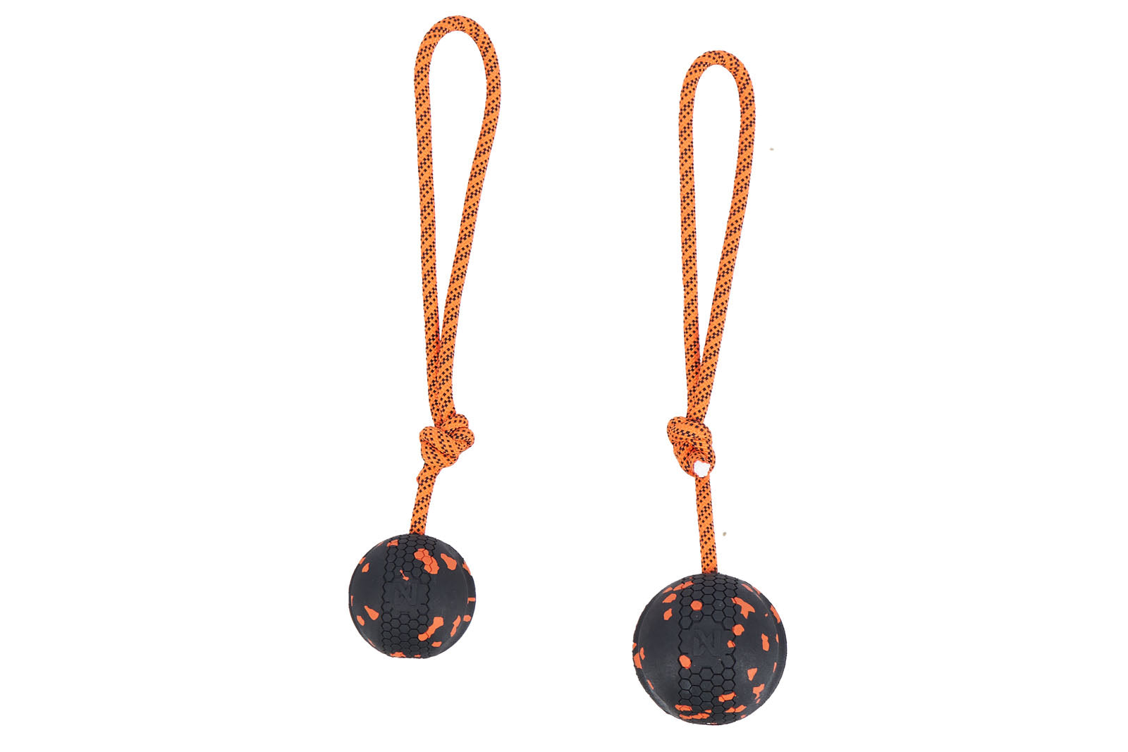 Non-stop dogwear® Dog Ball on Rope Beschäftigungsspielzeug für Hunde Outdoor