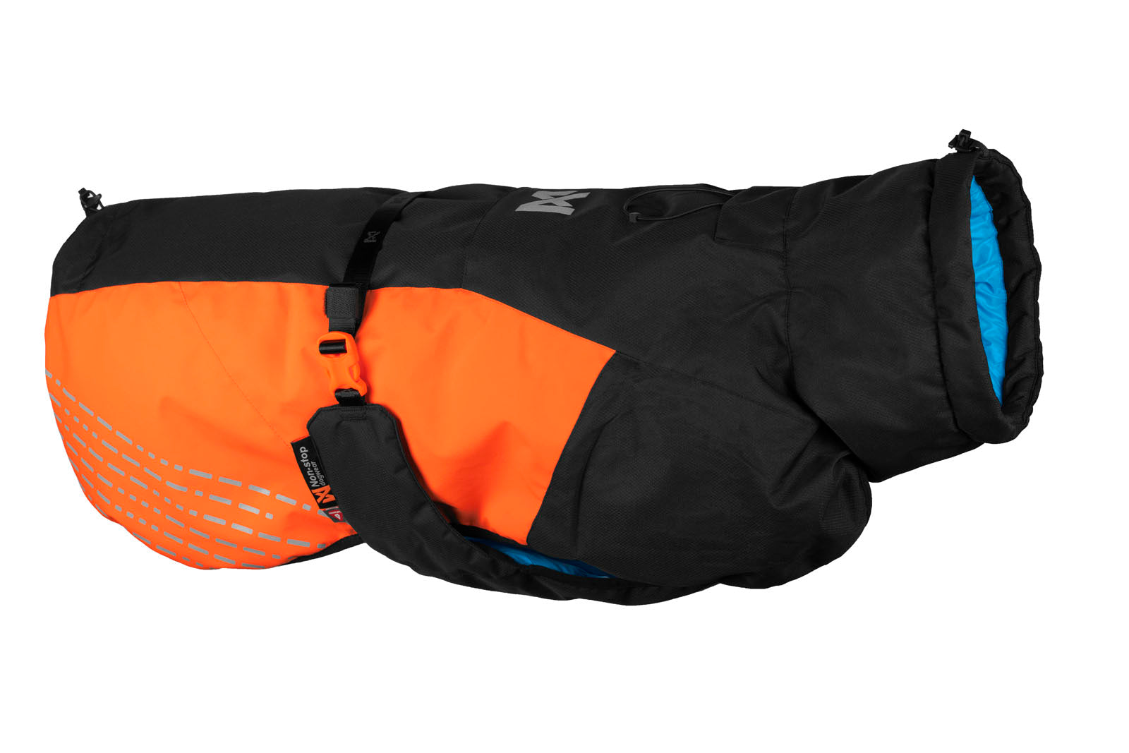 Non-stop dogwear Glacier Jacket 2.0 Orange Black warme Hundejacke