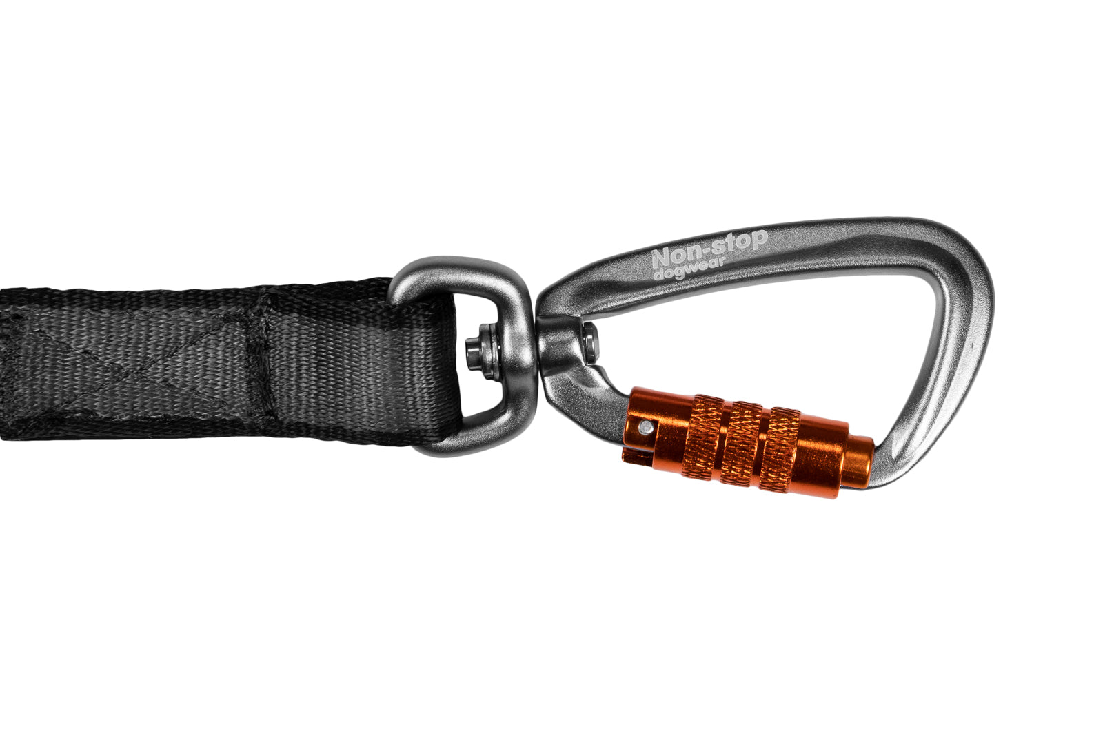 Non-stop dogwear® Move Leash Black Hundeleine