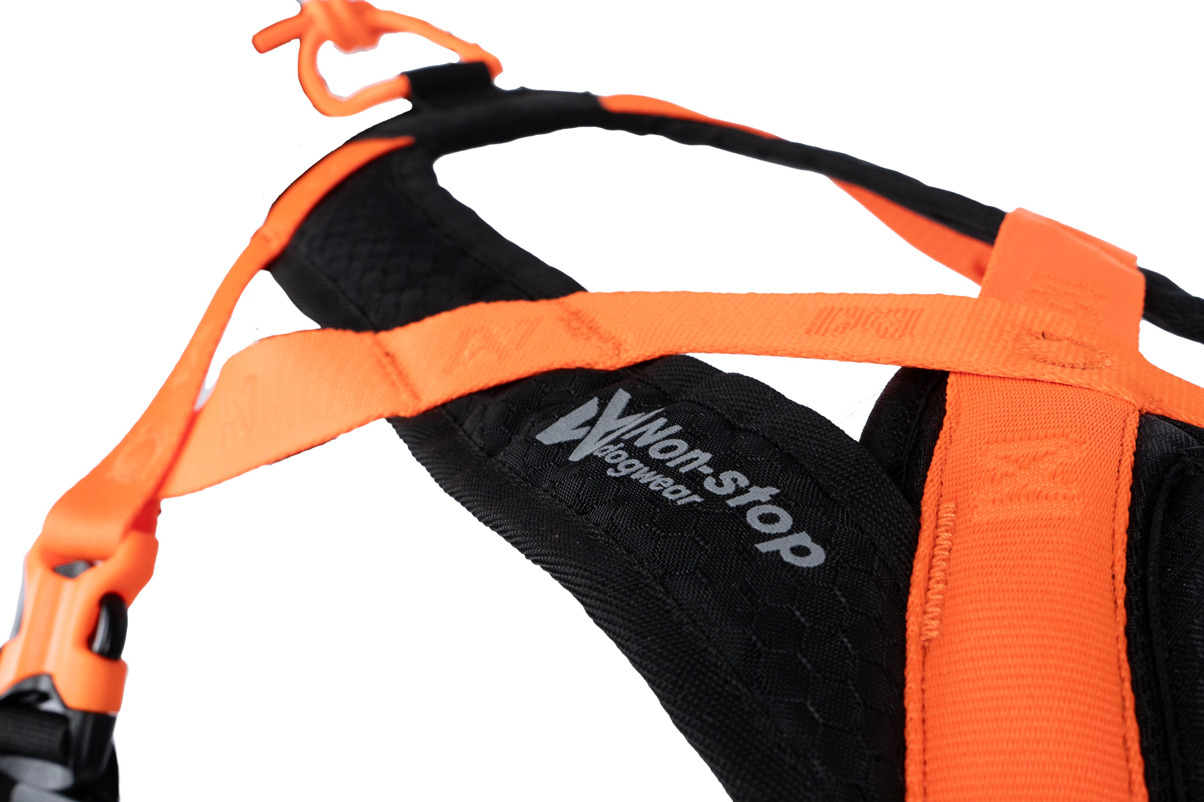 Non-stop dogwear® Rush Harness Orange Zugsport mit Hund Zubehör