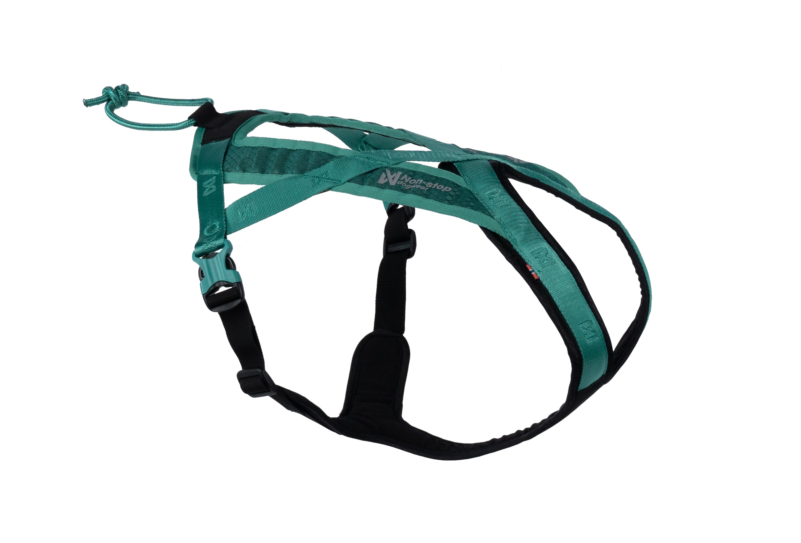 Non-stop dogwear® Rush Harness Teal Zuggeschirr für Hunde