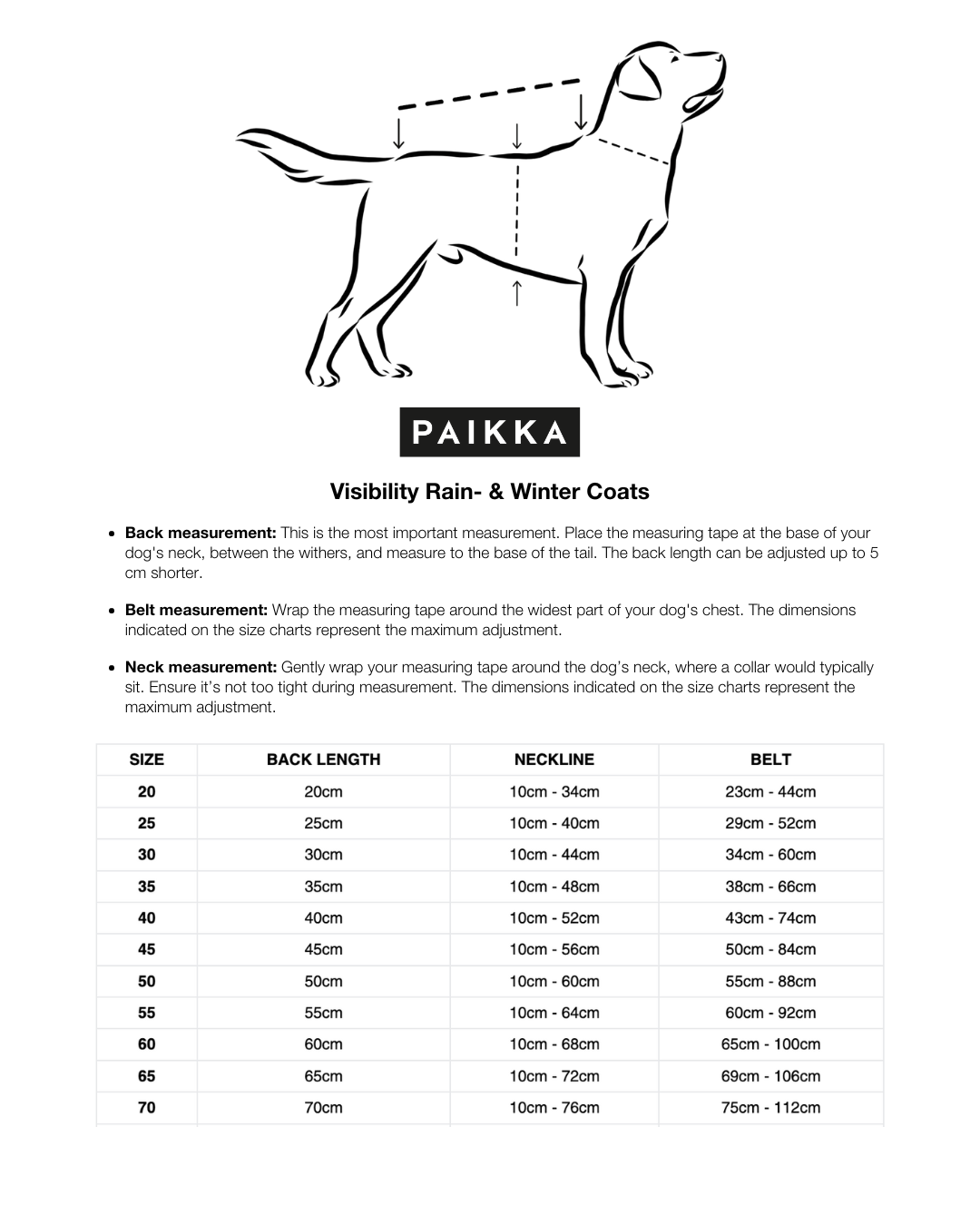 Hochreflektierende Hundewinterjacke / Dunkel