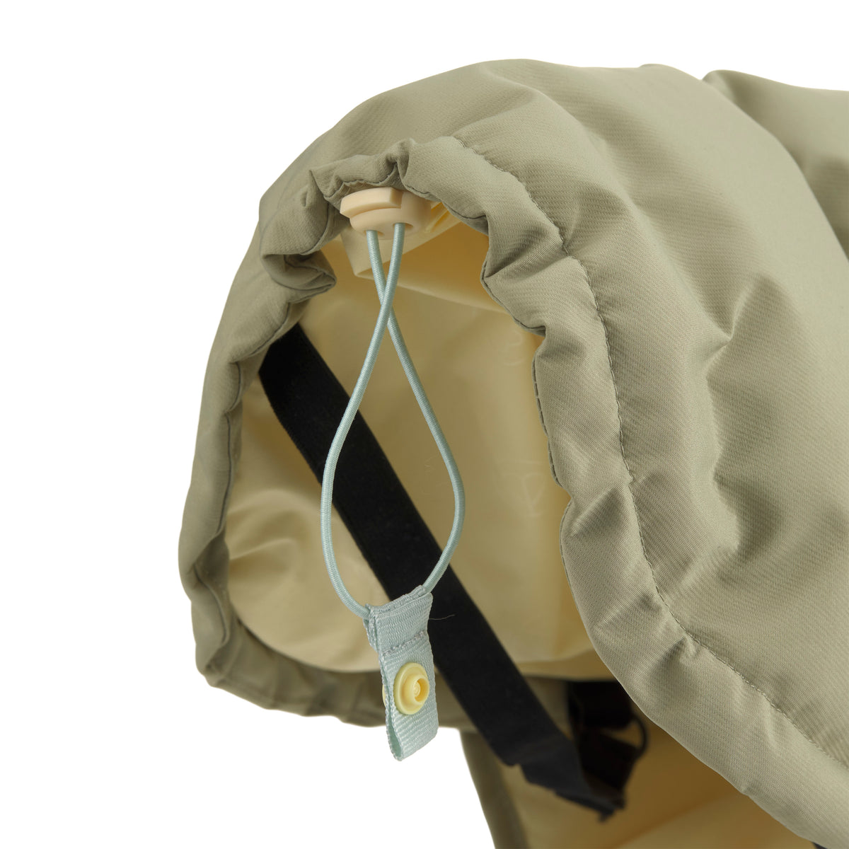 PALOPA X LEVEY Hunde Wintermantel Nolia Pale Olive LONG Hundemantel Winter Rücken verstellbar
