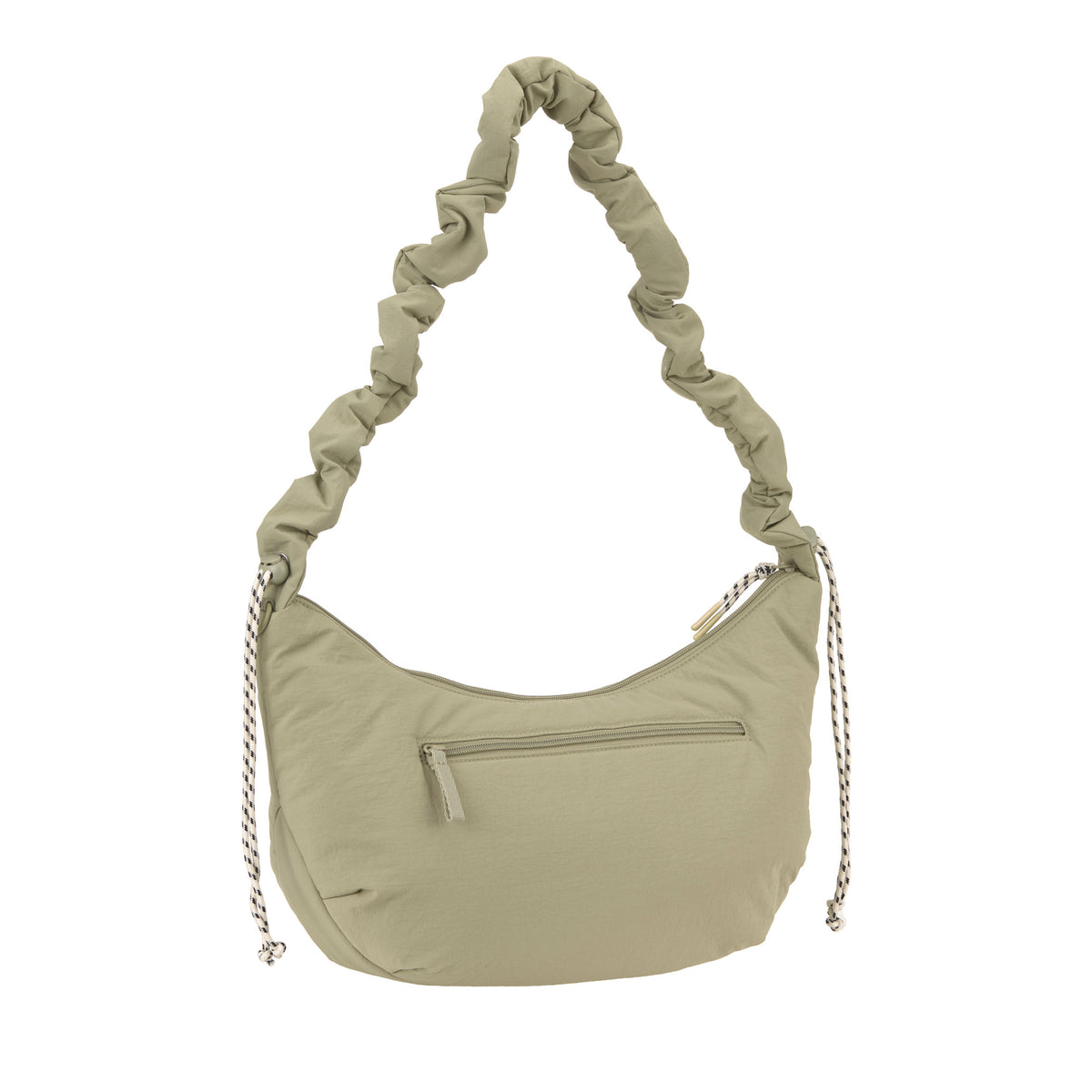 PALOPA Hunde Crossbody Bum Bag Panio Crinkled Pale Olive Gassitasche Crossbody Reißverschluss