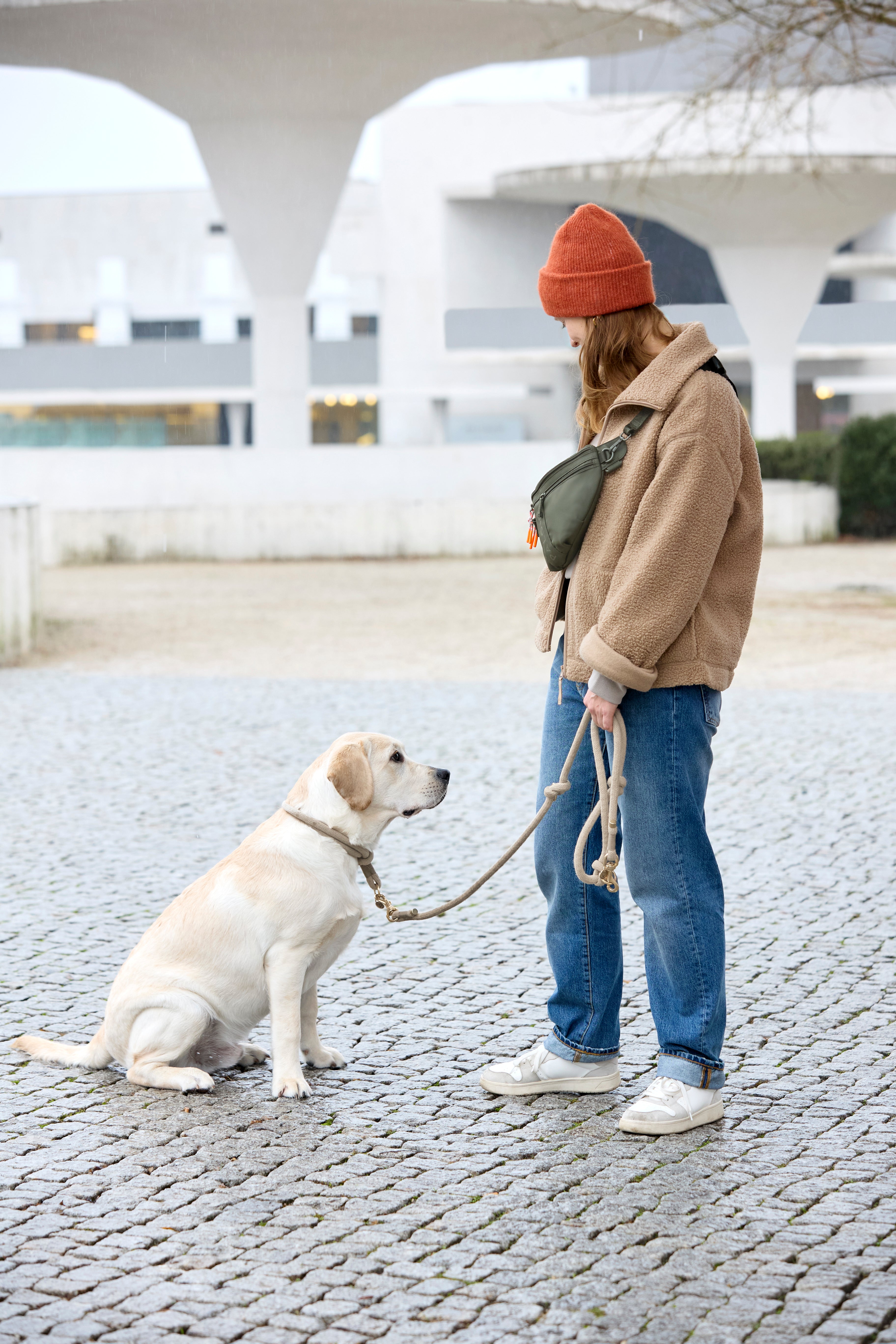 PALOPA Hunde Leckerlibeutel Emma Dunkelgrün Cross Body Tasche