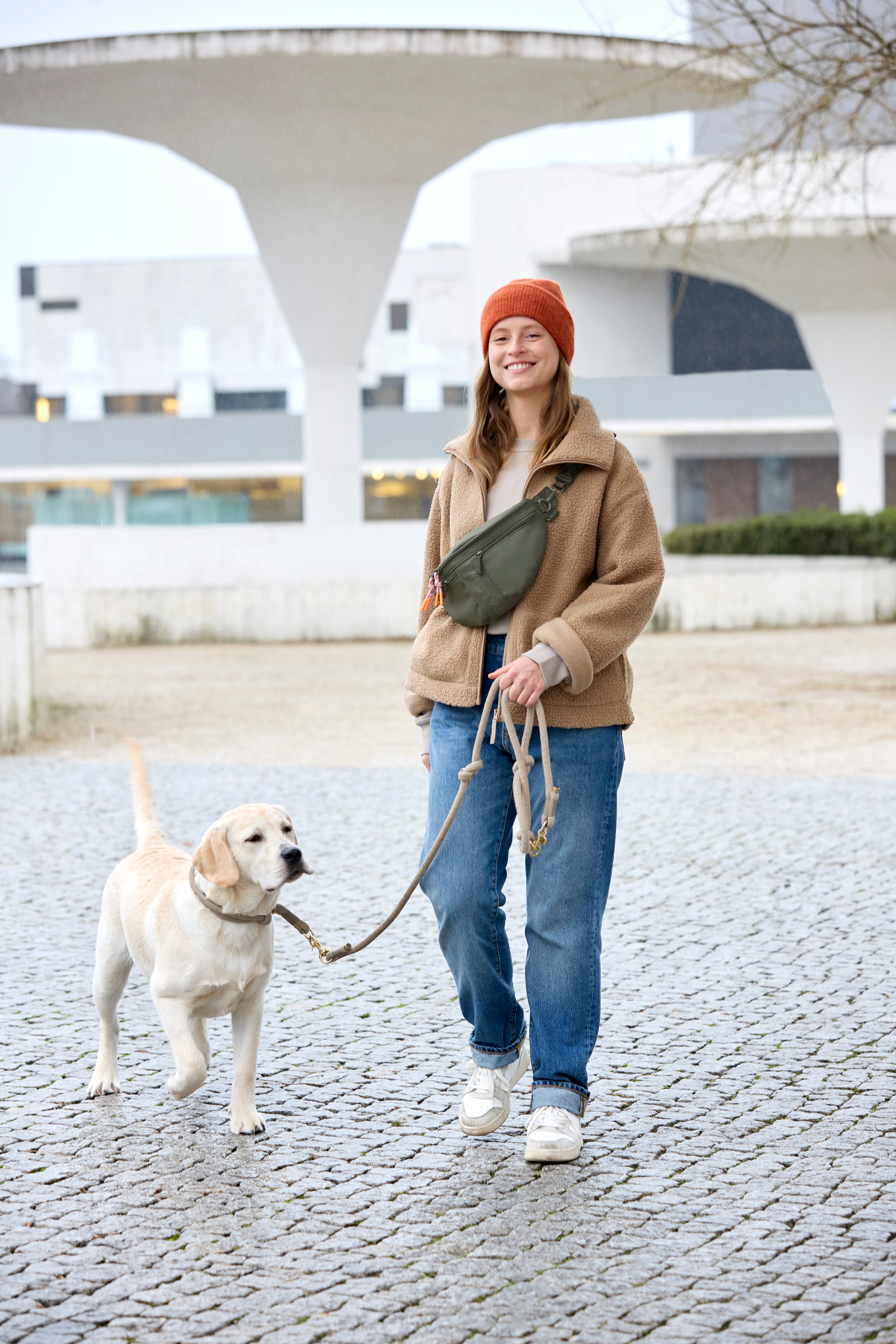 PALOPA Hunde Leckerlibeutel Emma Dunkelgrün Dog Bag