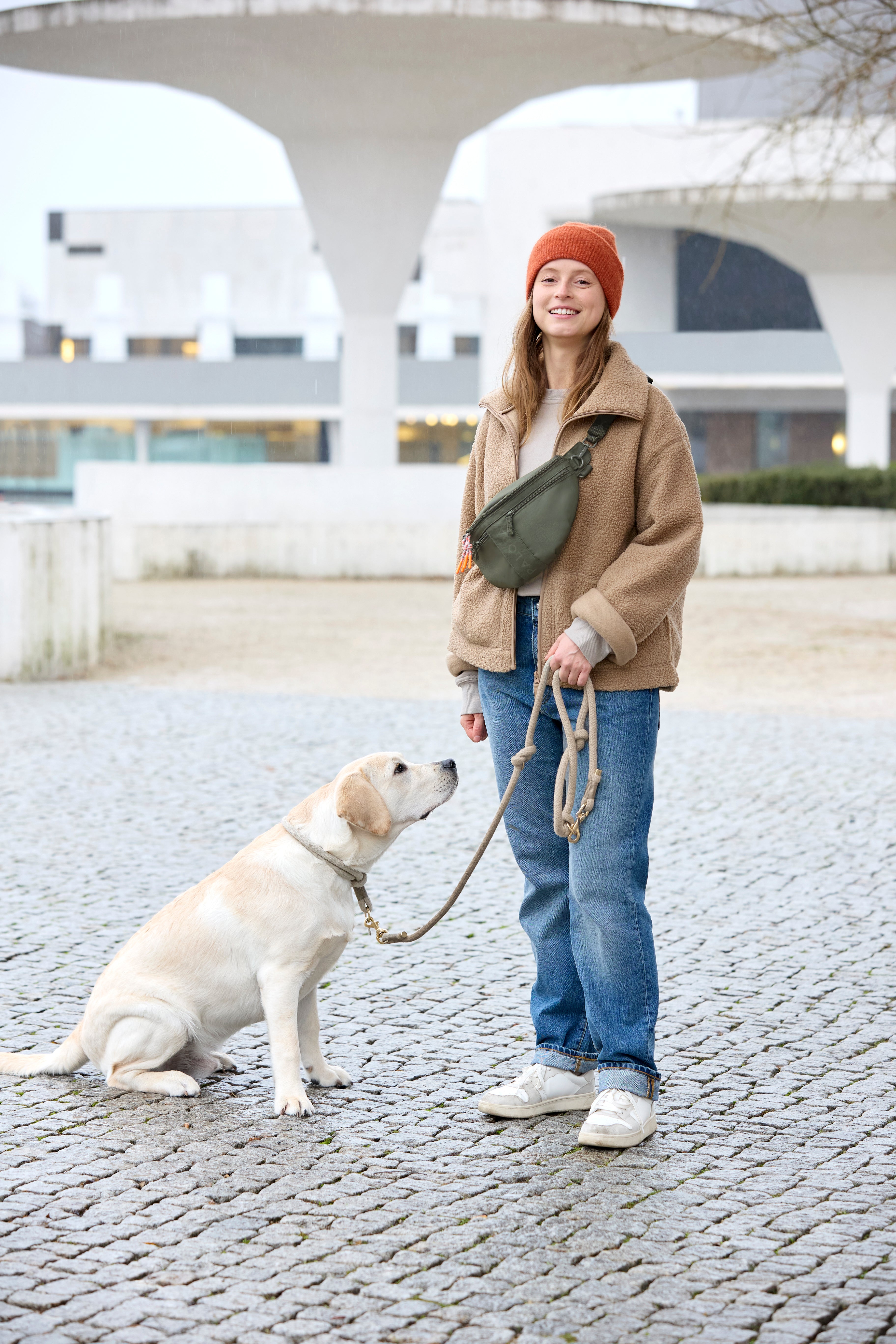 PALOPA Hunde Leckerlibeutel Emma Dunkelgrün Kotbeuteltasche