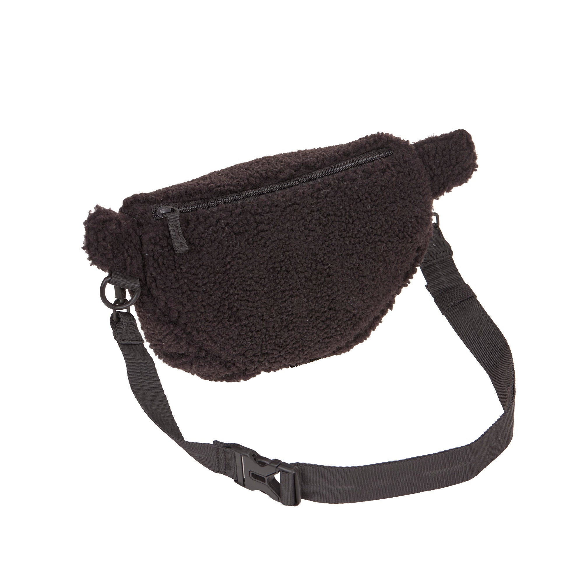 PALOPA Hunde Leckerlibeutel Emma Teddy-Fleece Brownie Cross Body Bag