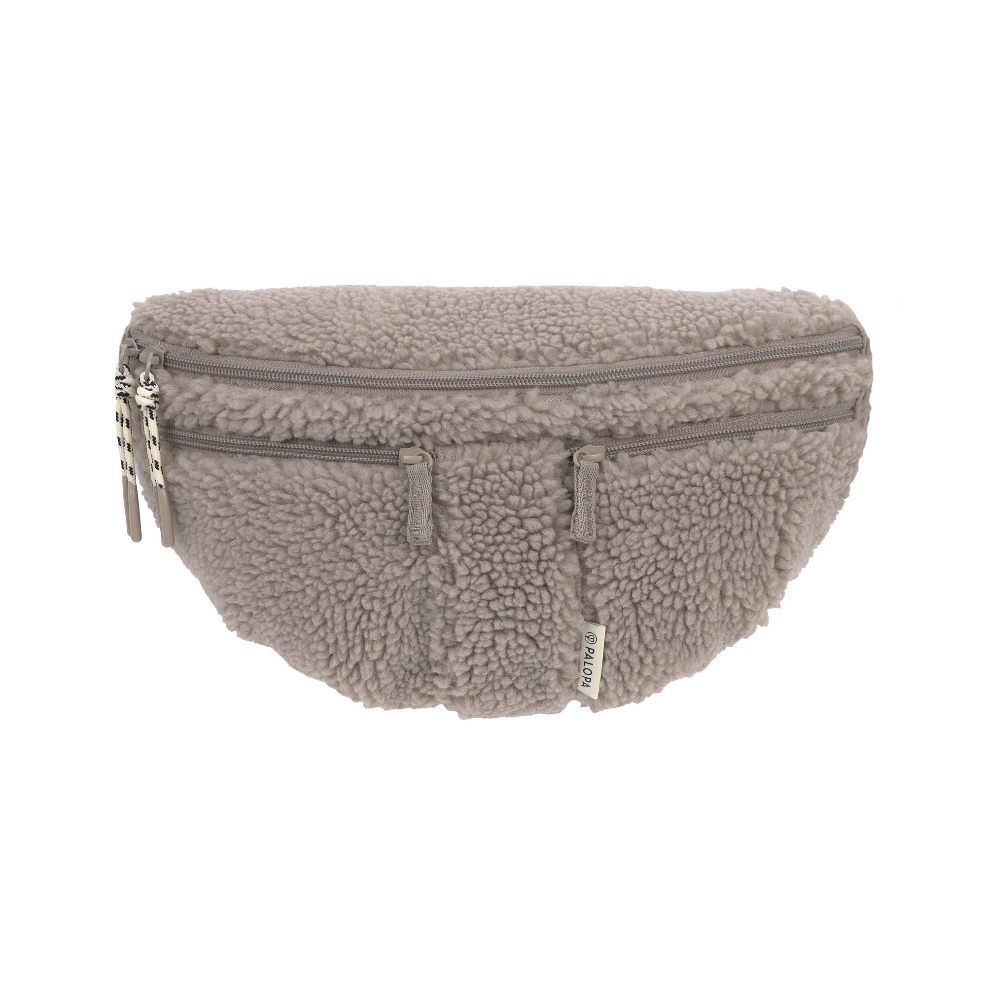PALOPA Hunde Leckerlibeutel Emma Teddy-Fleece Taupe