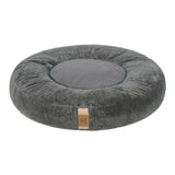 PALOPA Hundebett Donut Fippa Anthrazit rundes weiches Hundebett