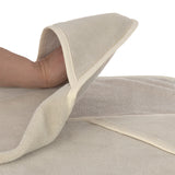PALOPA Hundehandtuch Kosy Beige Frottee Handtuch mit Eingriffen
