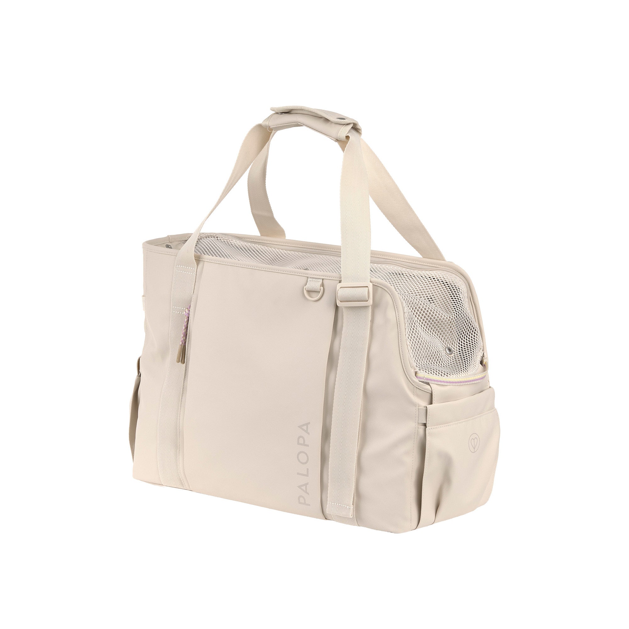 PALOPA Hundetragetasche Weda Creme Hundetasche Dackel