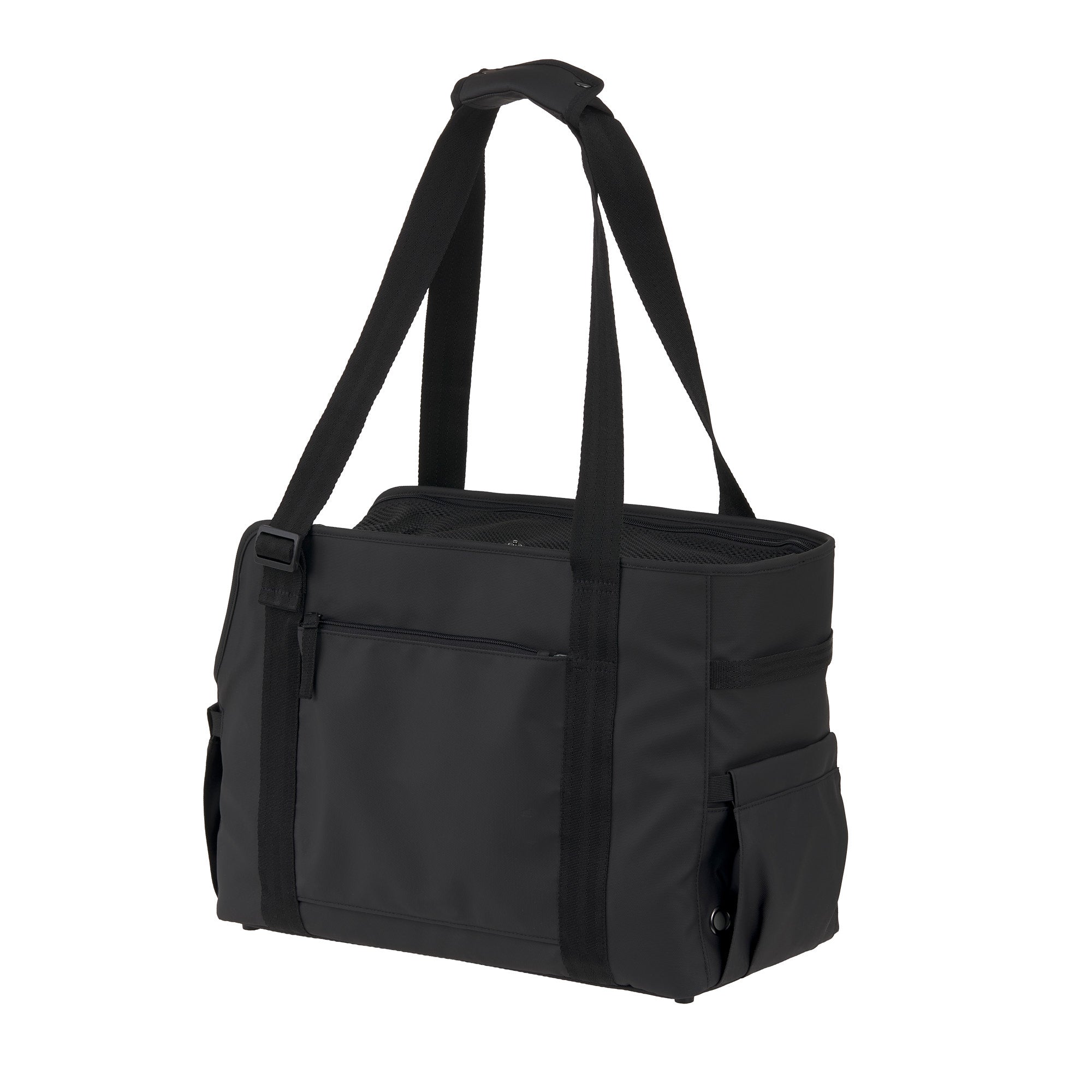 PALOPA Hundetragetasche Weda Schwarz Hundetasche wasserabweisend