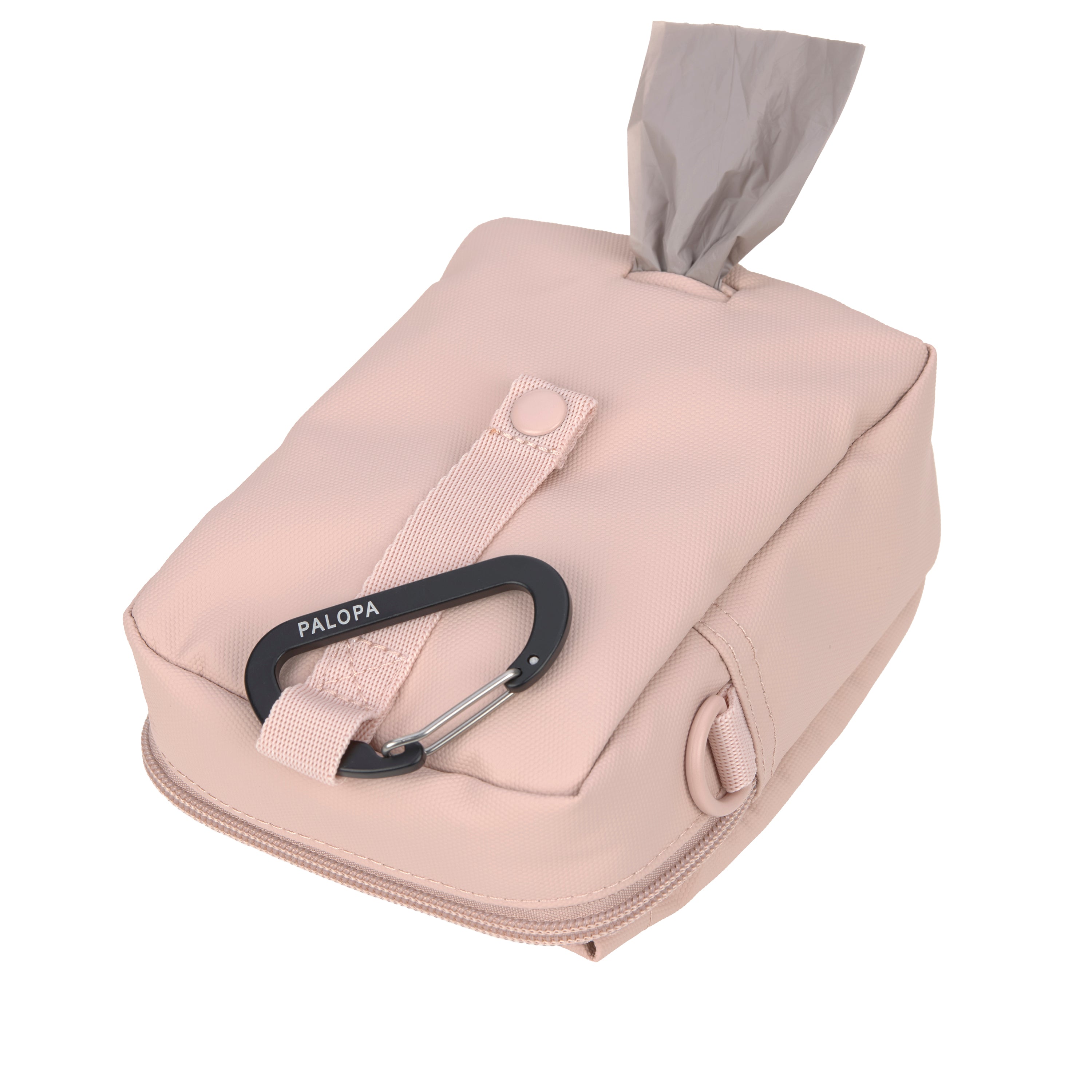 PALOPA Leckerlibeutel Greta Soft Pink Gassitasche zum Umhängen Gurt verstellbar