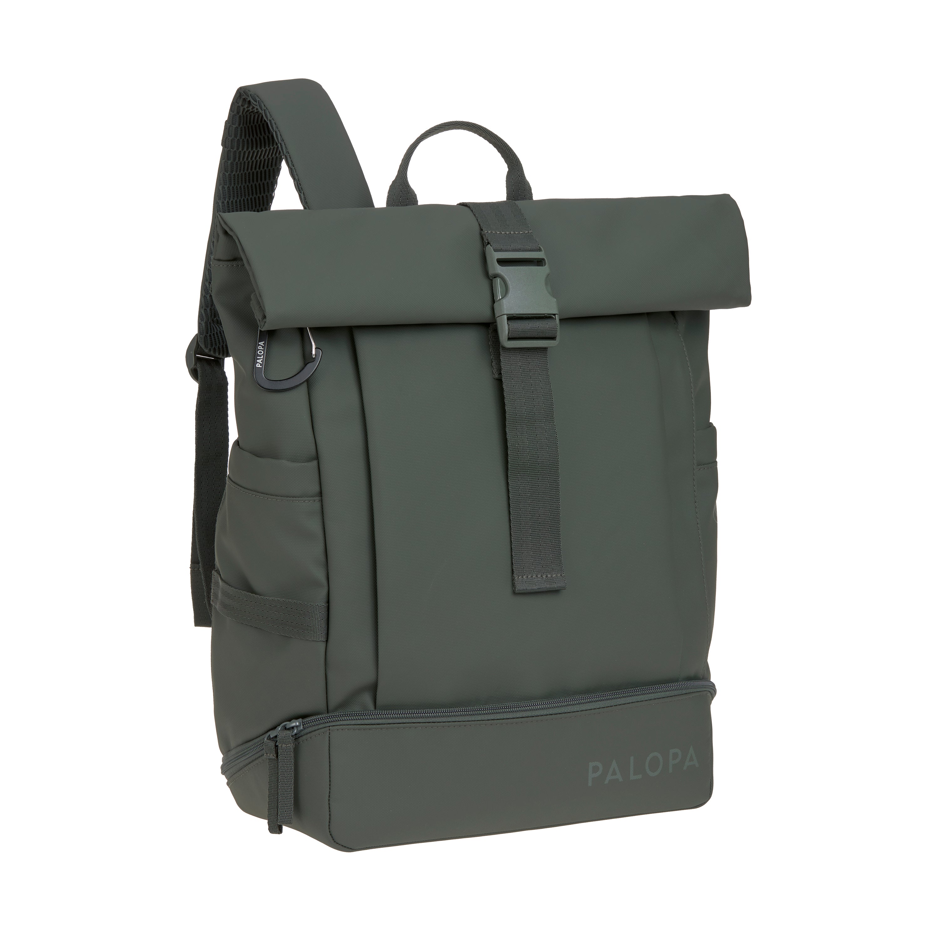 PALOPA Rucksack Rolltop Yoska Dunkelgrün