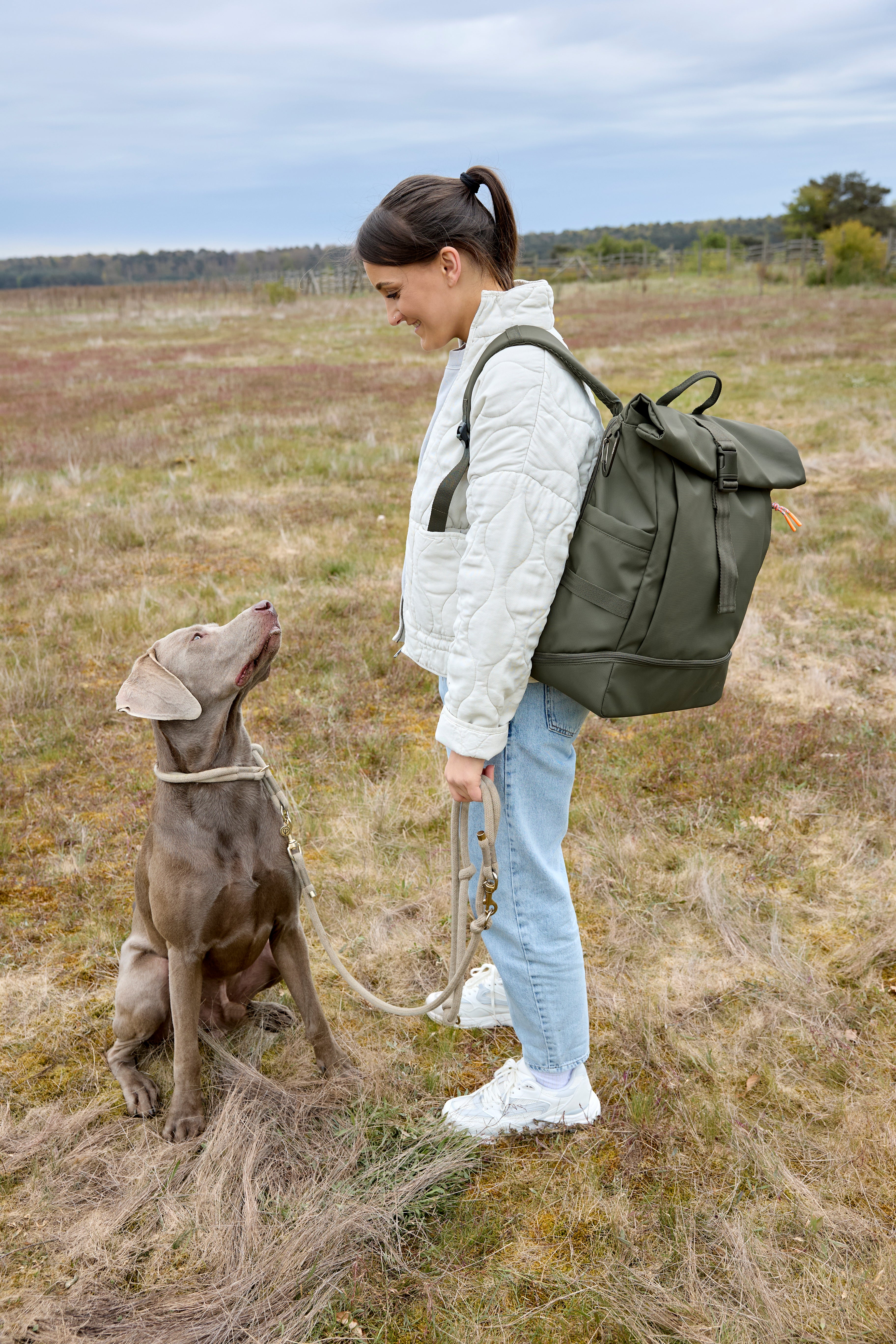 PALOPA Rucksack Rolltop Yoska Dunkelgrün Rucksack Dark Olive