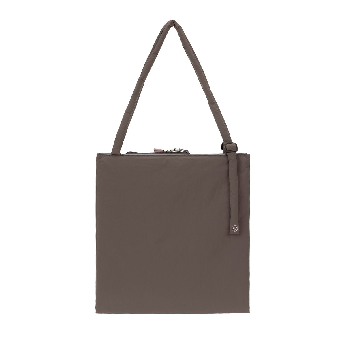 PALOPA Shopper Bag Torbi Crinkled Chocolate Shopper mit Reißverschluss