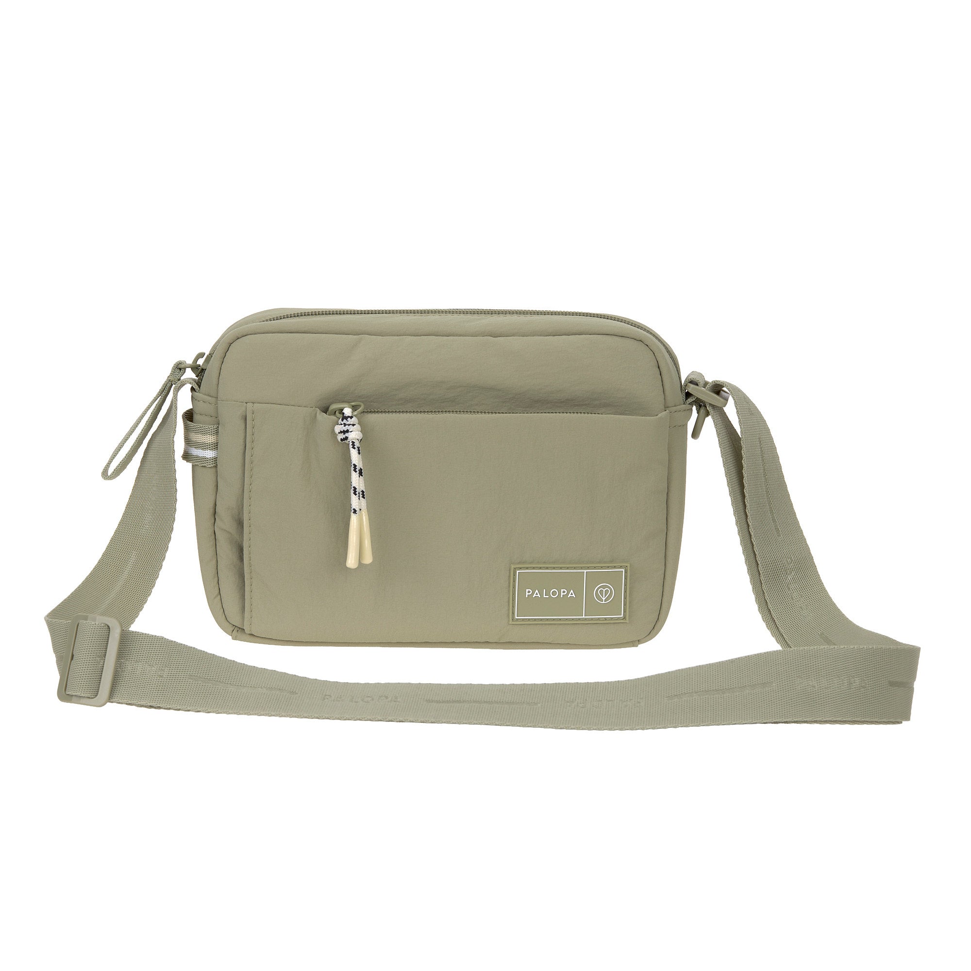 PALOPA Square Bag Noka Crinkled pale olive Gassitasche Square Bag