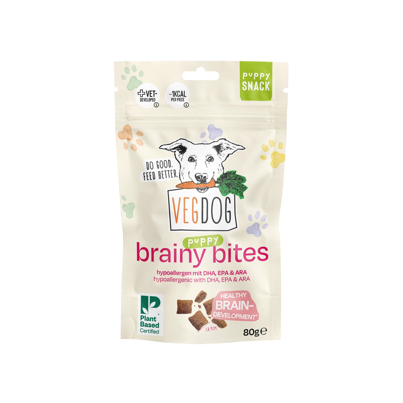 VEGDOG Brainy Bites Hundeleckerlis vegan
