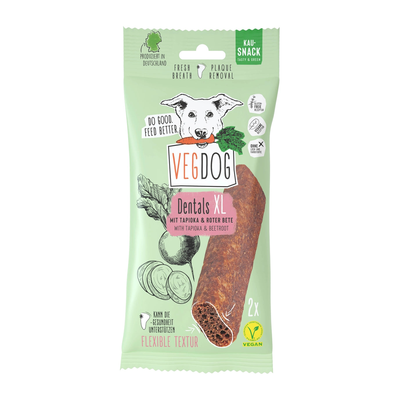 VEGDOG Dentals XL Zahnpflege für Hunde