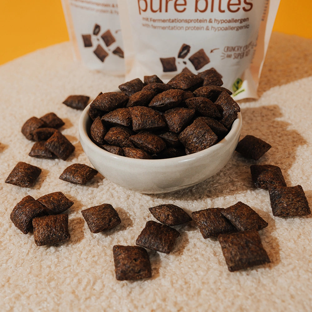 VEGDOG Pure Bites Hundeleckerlis vegan hyppoallergene Hundesnacks