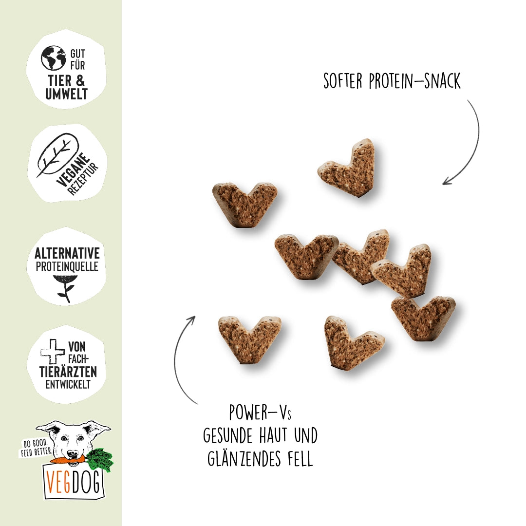 VEGDOG VEGGIES skincare Vegane Leckerlis
