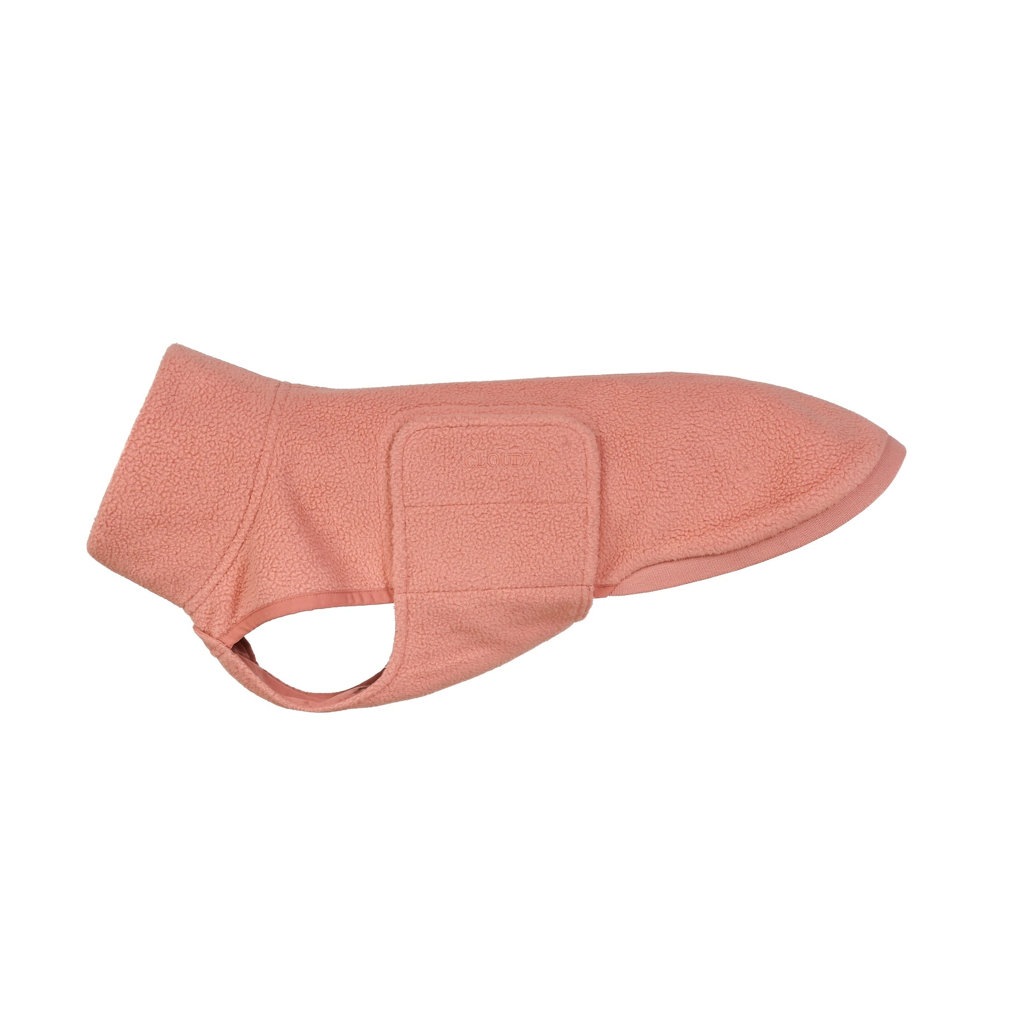 Cloud7 Hundepullover DACKEL Fleece Derby Faded Rose Hundemantel Dackelmantel Winter