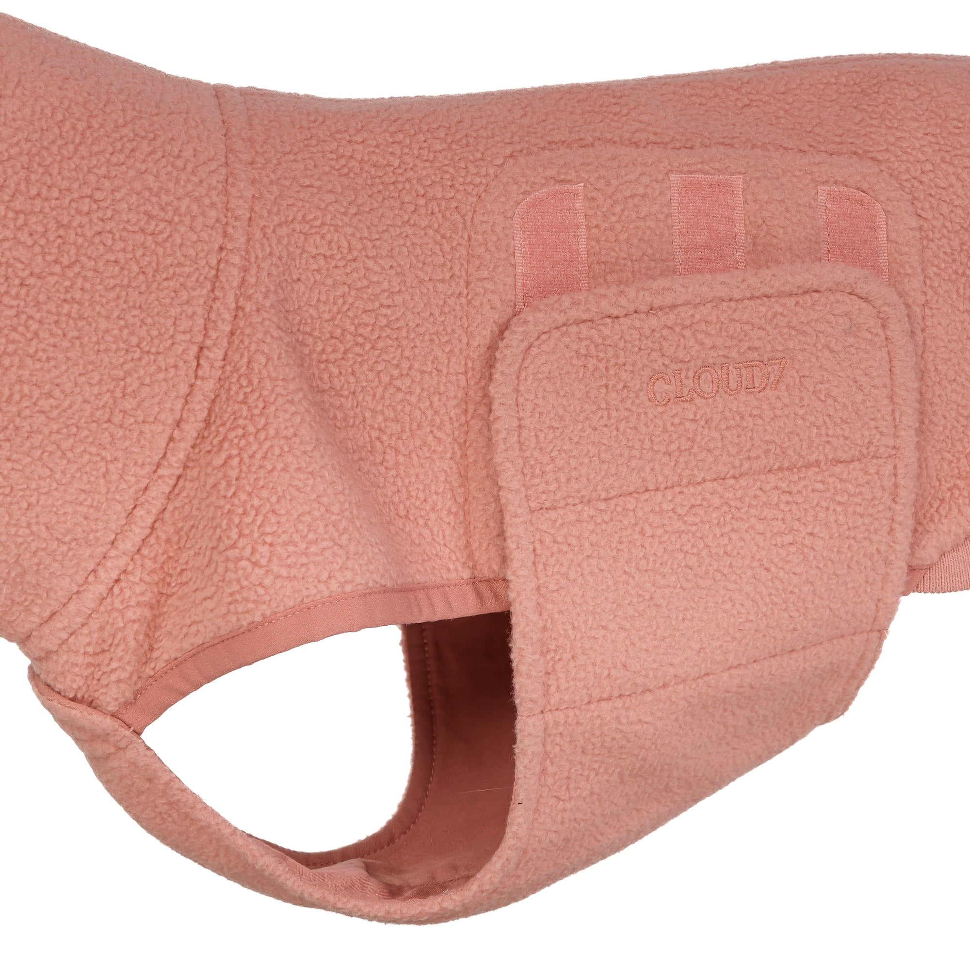Cloud7 Hundepullover Fleece Faded Rose - neue Version Hundepullover Hundemantel wasserabweisend
