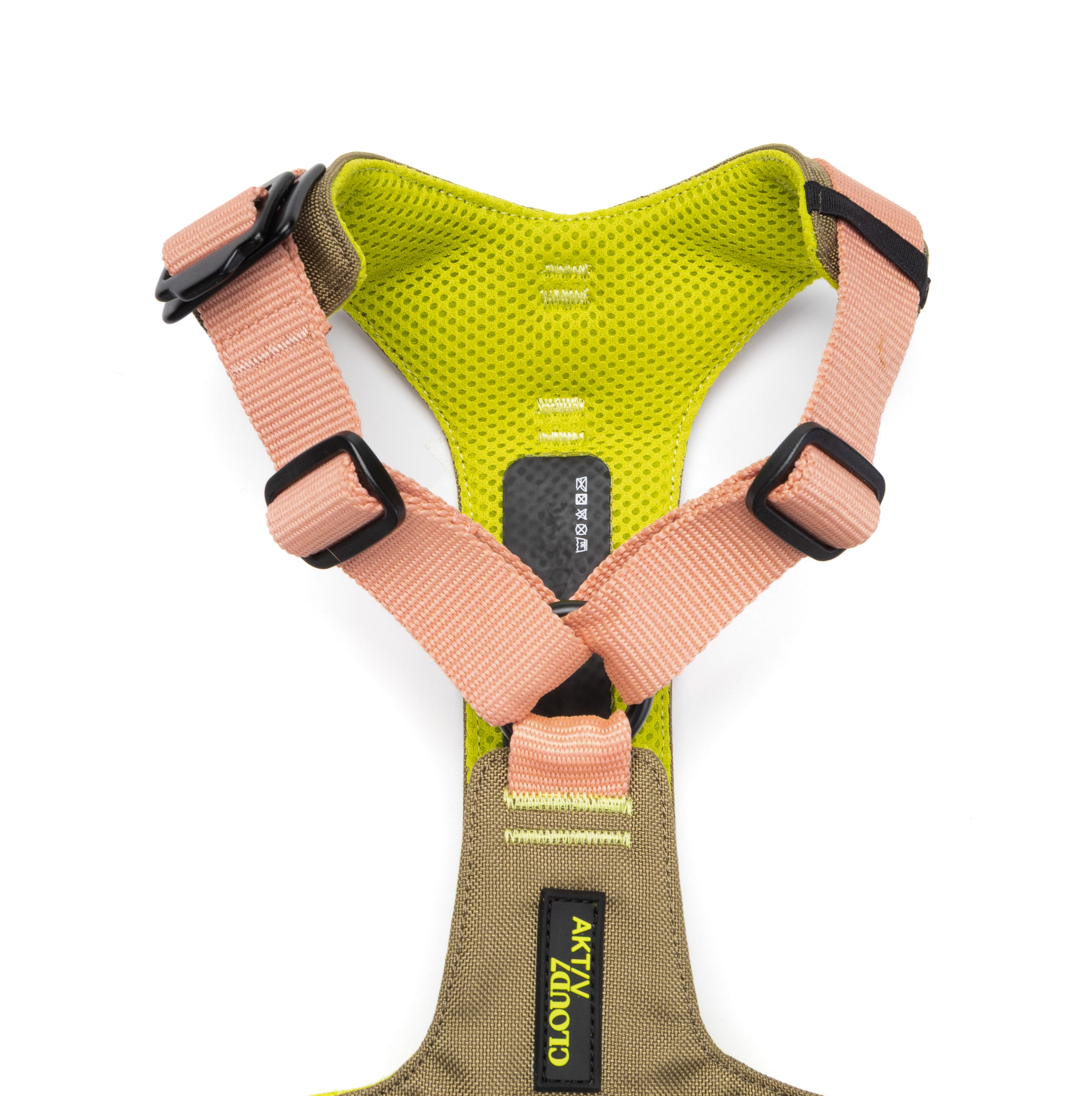 Cloud7 Y-2 Geschirr AKTIV Cordura Peach Hundegeschirr 