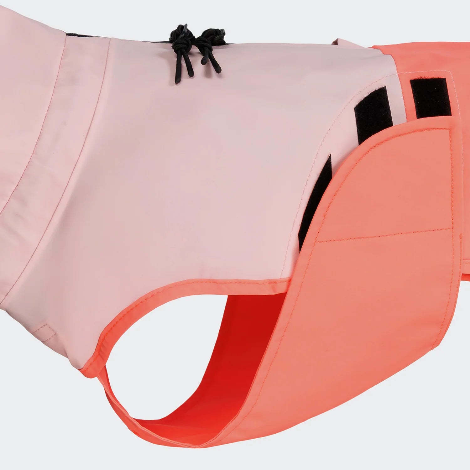 Cloud7 Hunderegenmantel Dackel Aktiv Peach Neon Pink Regenmantel für Dackel winddicht warm