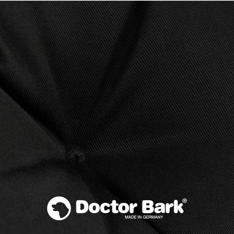 Doctor Bark Orthopädisches Hundebett Schwarz Hundekissen orthopädisch