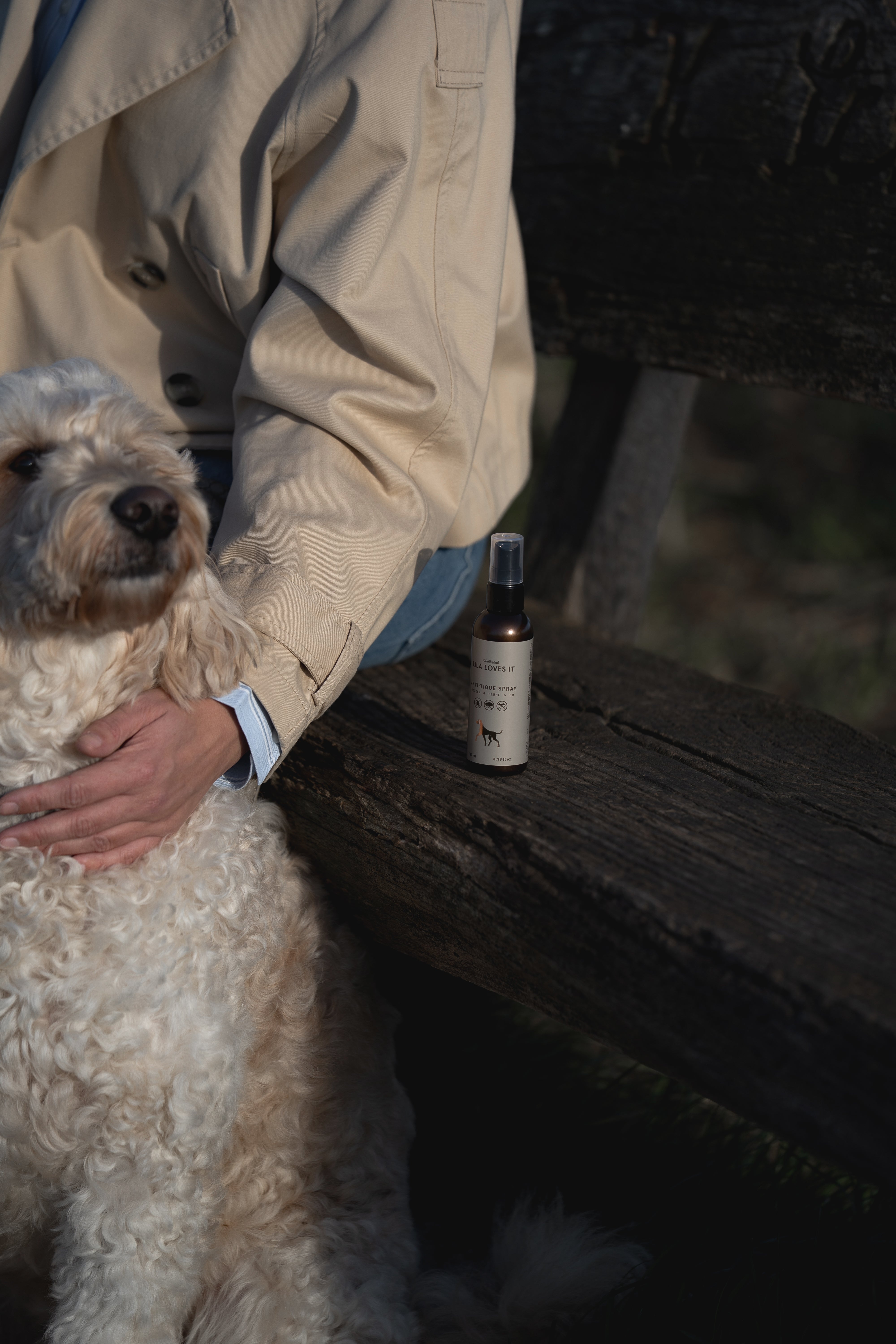 LILA LOVES IT Anti-Zecken-Spray Zeckenschutz für Hunde 