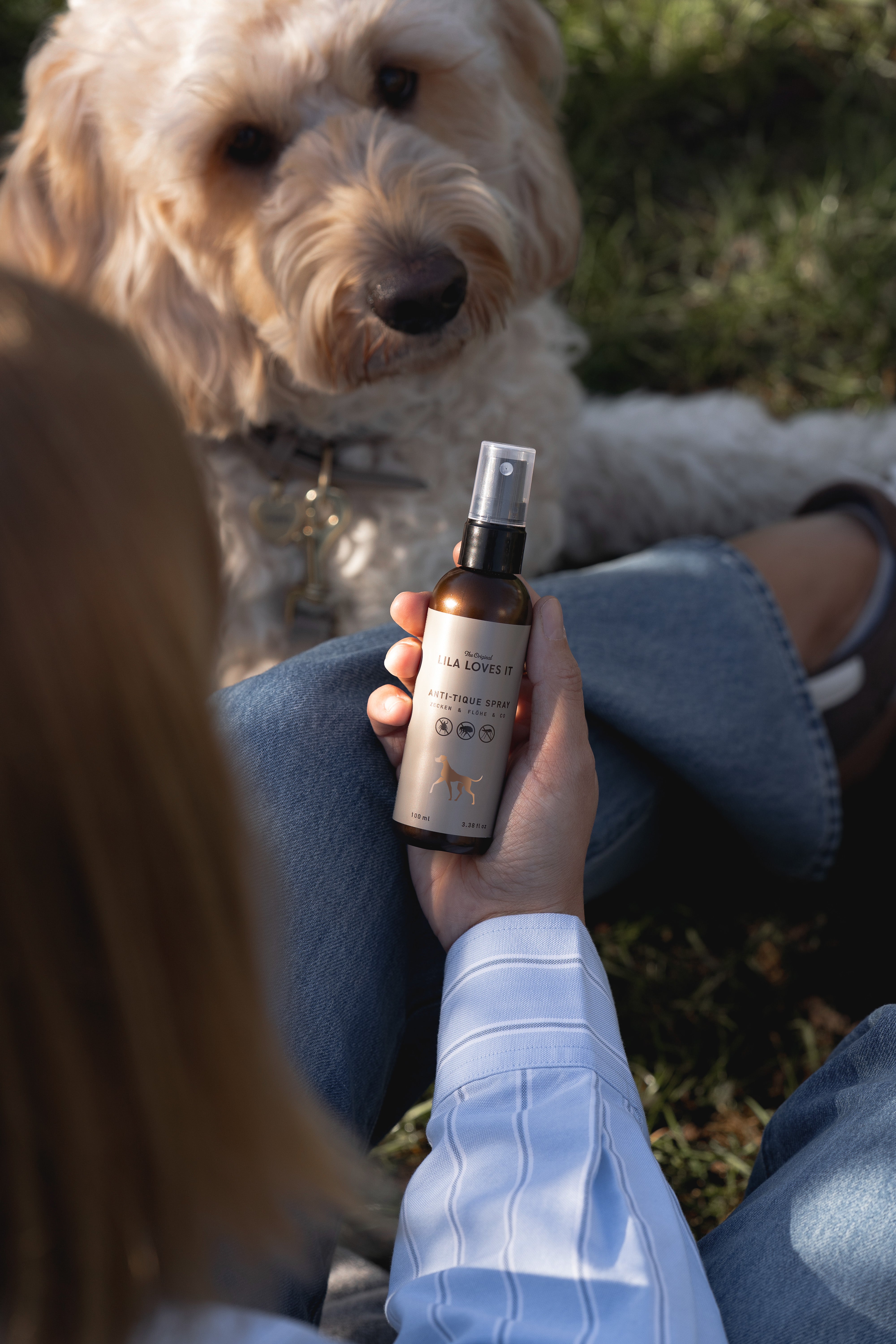 LILA LOVES IT Anti-Zecken-Spray Zeckenschutz Hund 