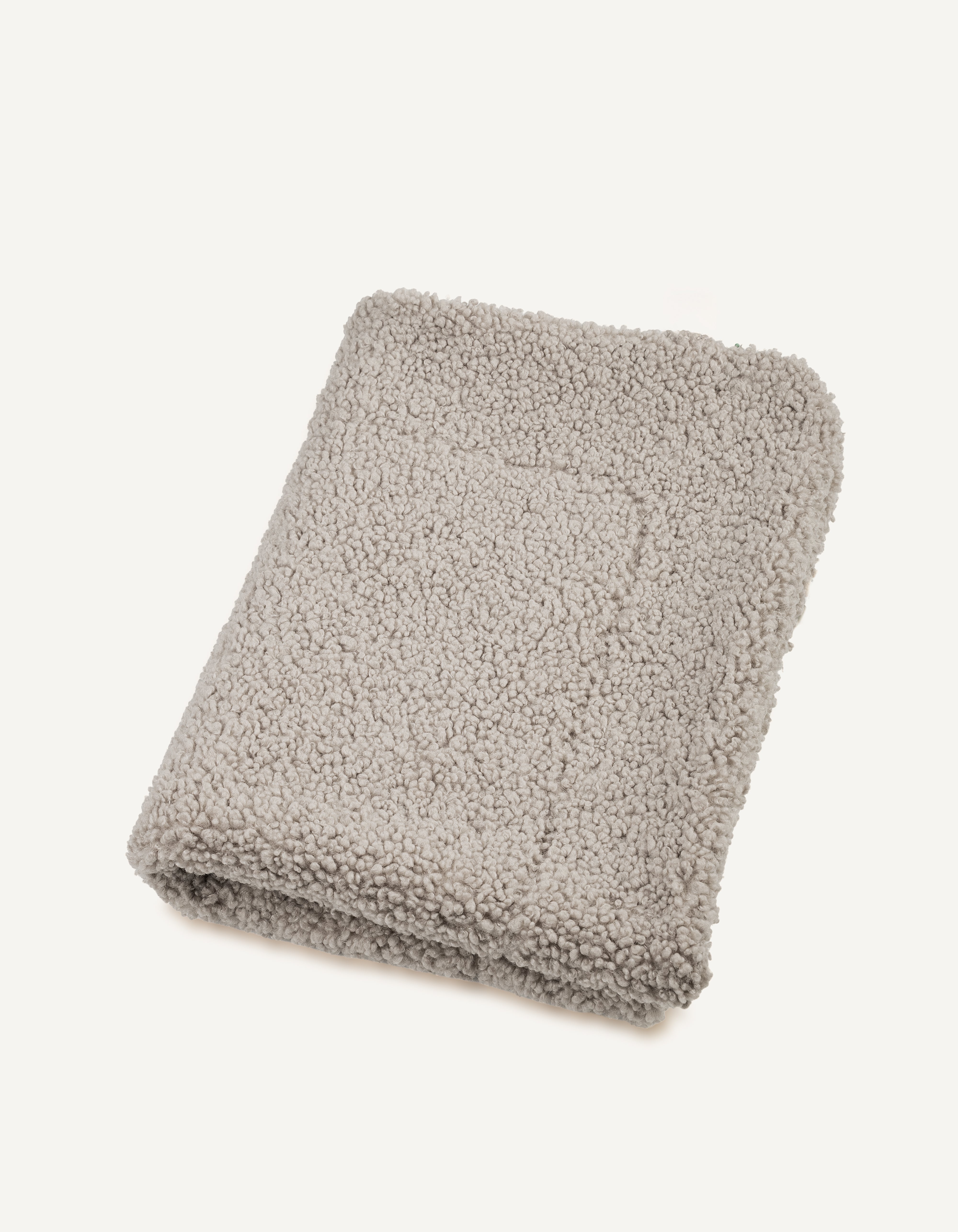 Lillabel HYGGE Bouclé-Hundedecke Grau Hundedecke Teddyfleece 