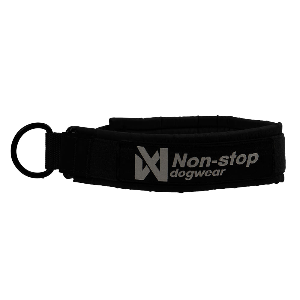 Non-stop dogwear® Solid Collar WD Black Hundehalsband