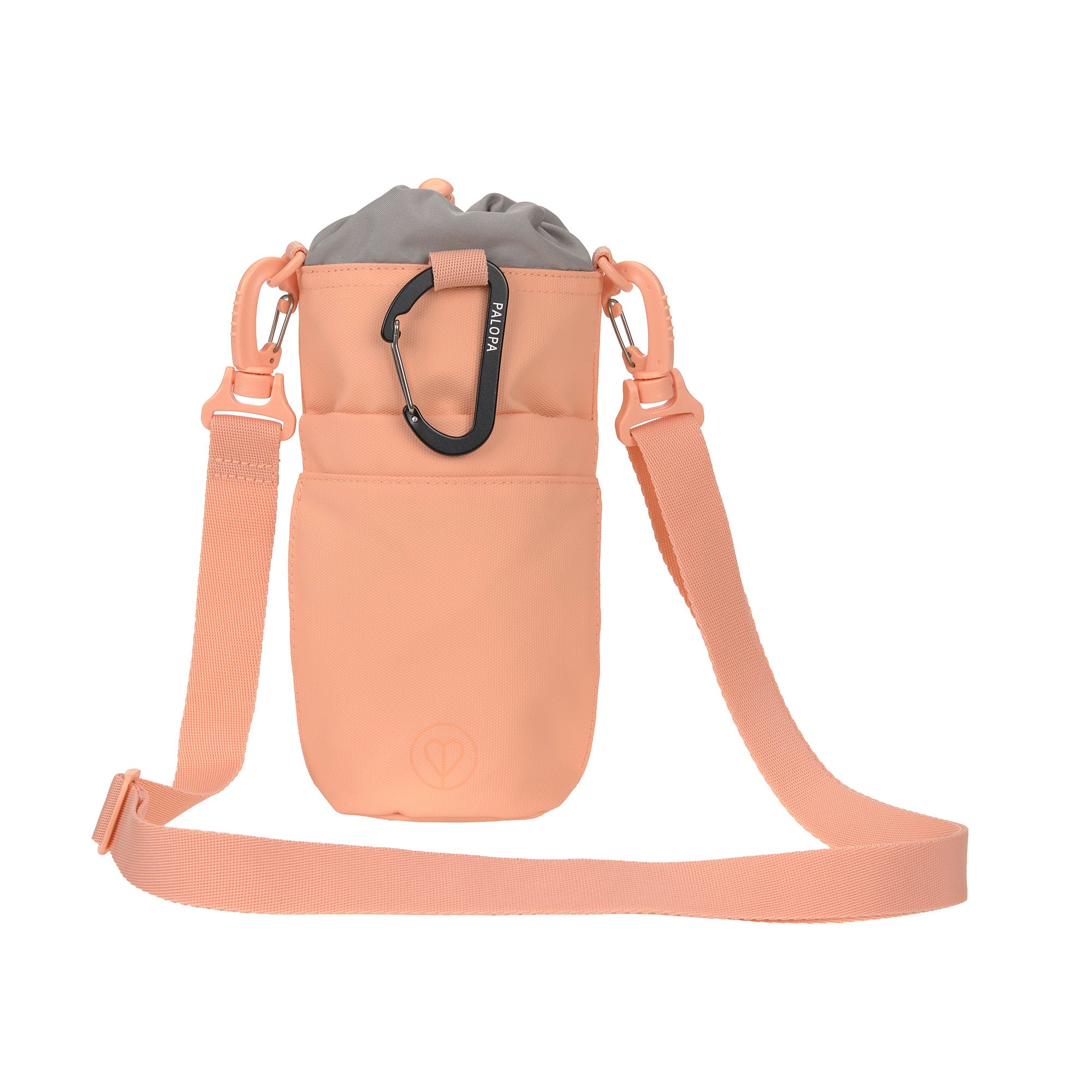 PALOPA Flaschen- und Leckerlitasche Boudi Peach Gassitasche für unterwegs