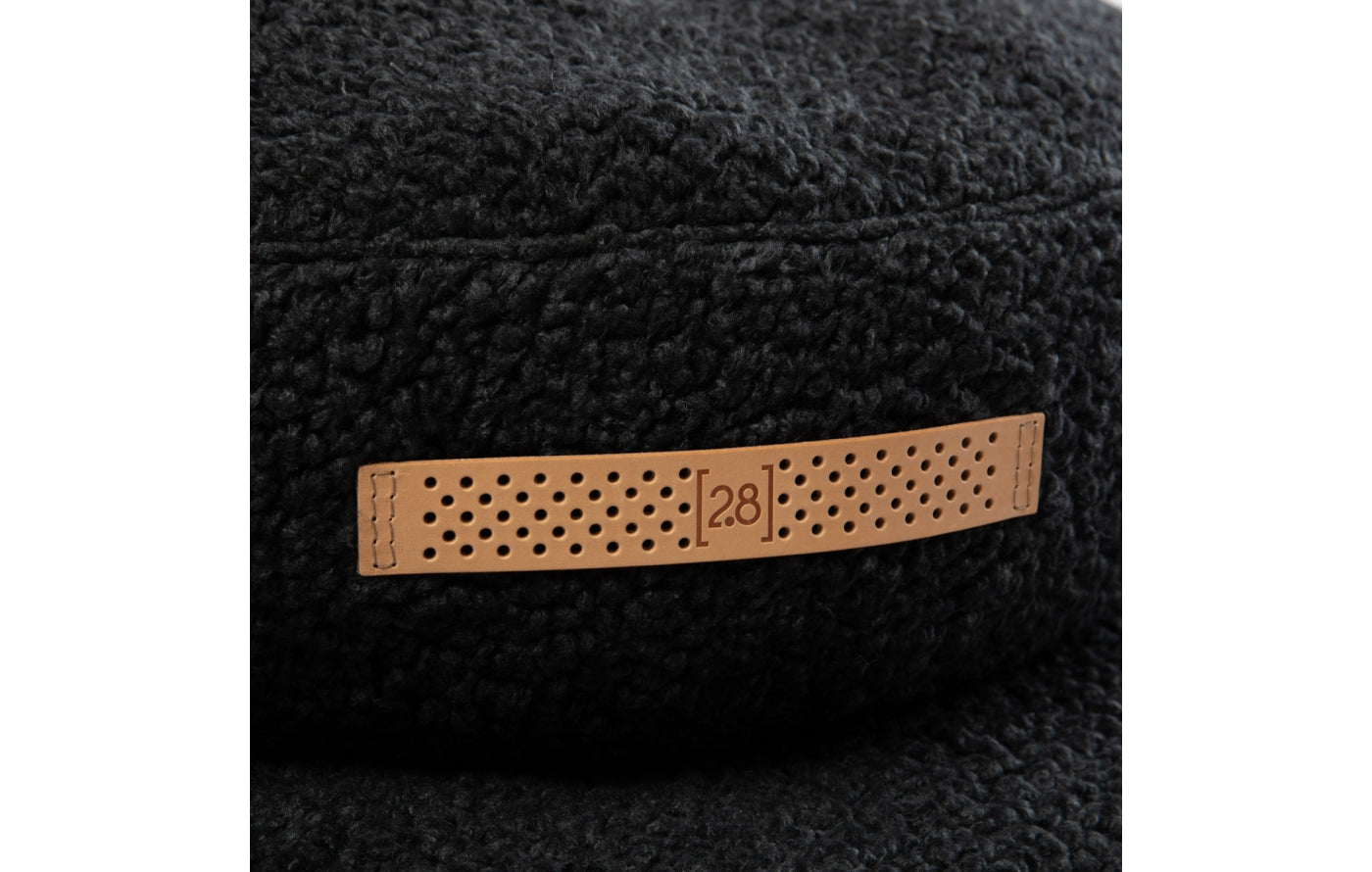       2.8 duepuntootto Fulvio Boucle Wool Dog Cushion Charcoal Designer Hundebett