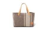 2.8 duepuntootto INGE Wool Dog Bag Natural / White Hundetragetasche