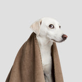 Cloud7 Hundedecke Soft Fleece Sand Hundedecke für unterwegs