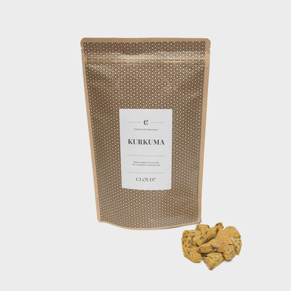 Cloud7 Vegetarische Hundeleckerli Kurkuma 400g vegetarische Leckerlis