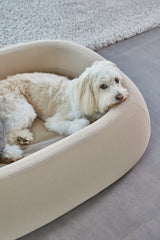     MiaCara Barca Hundebett Taupe waschbares Hundebett