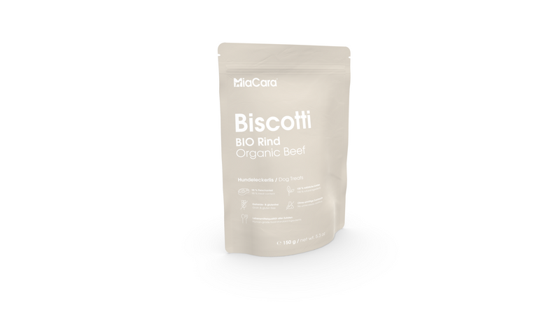 MiaCara Biscotti Bio Rind Hundeleckerlis