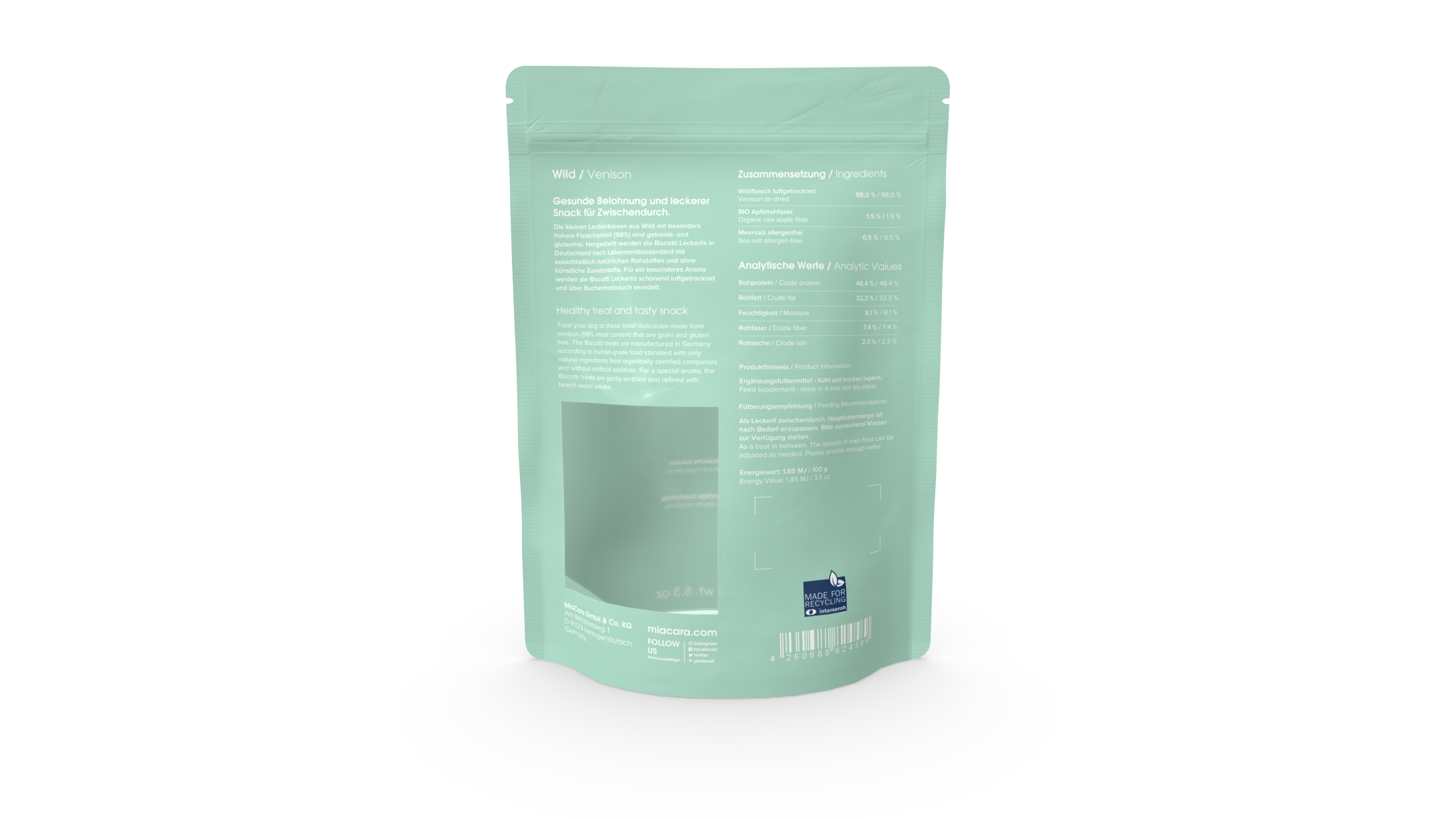 MiaCara Biscotti Wild Hundesnacks